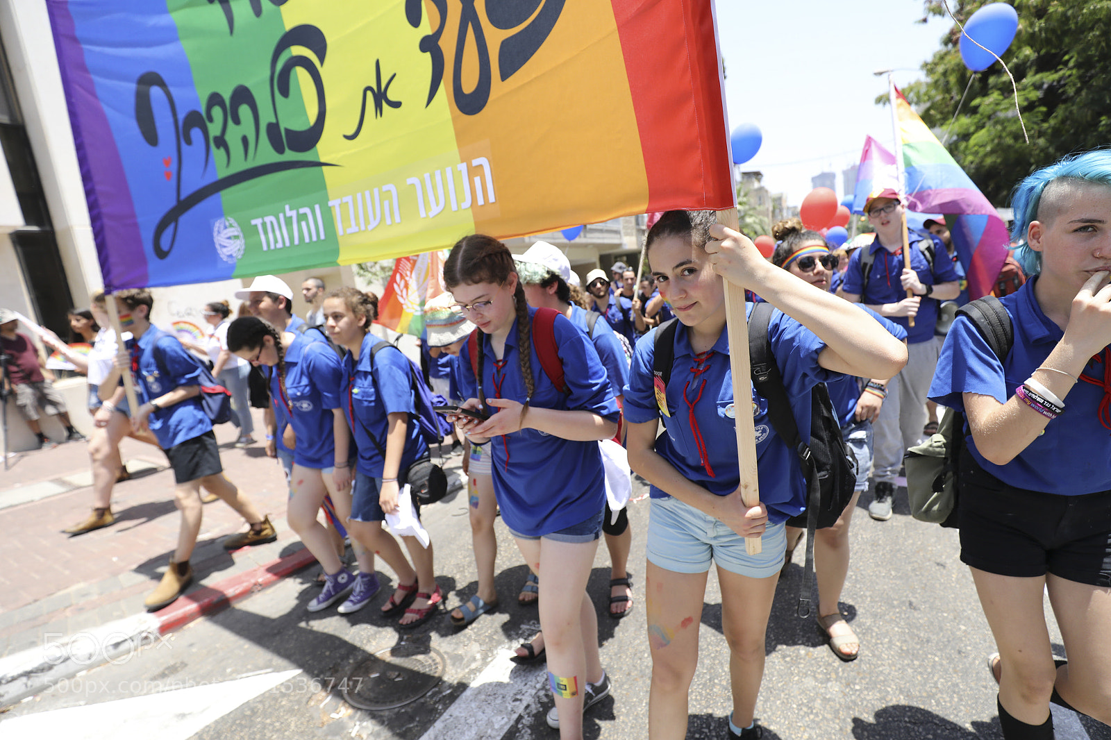Canon EOS 5D Mark IV sample photo. Tel aviv pride parade 2018 photography
