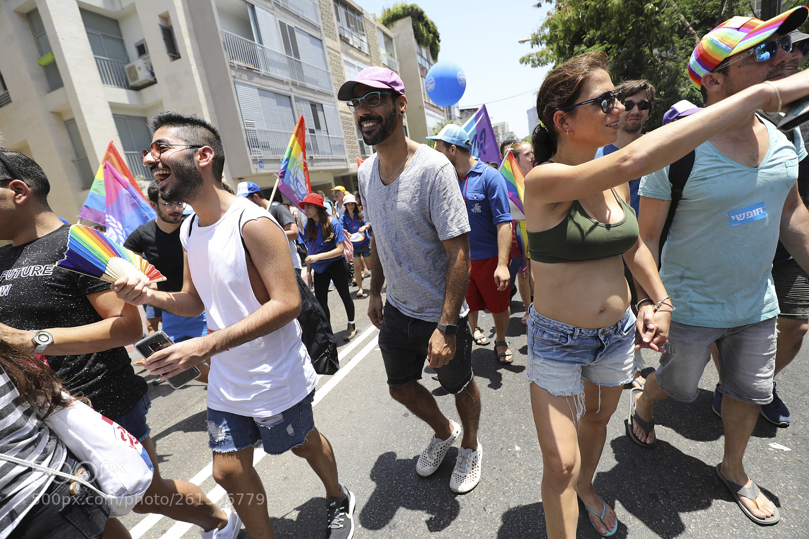 Canon EOS 5D Mark IV sample photo. Tel aviv pride parade 2018 photography