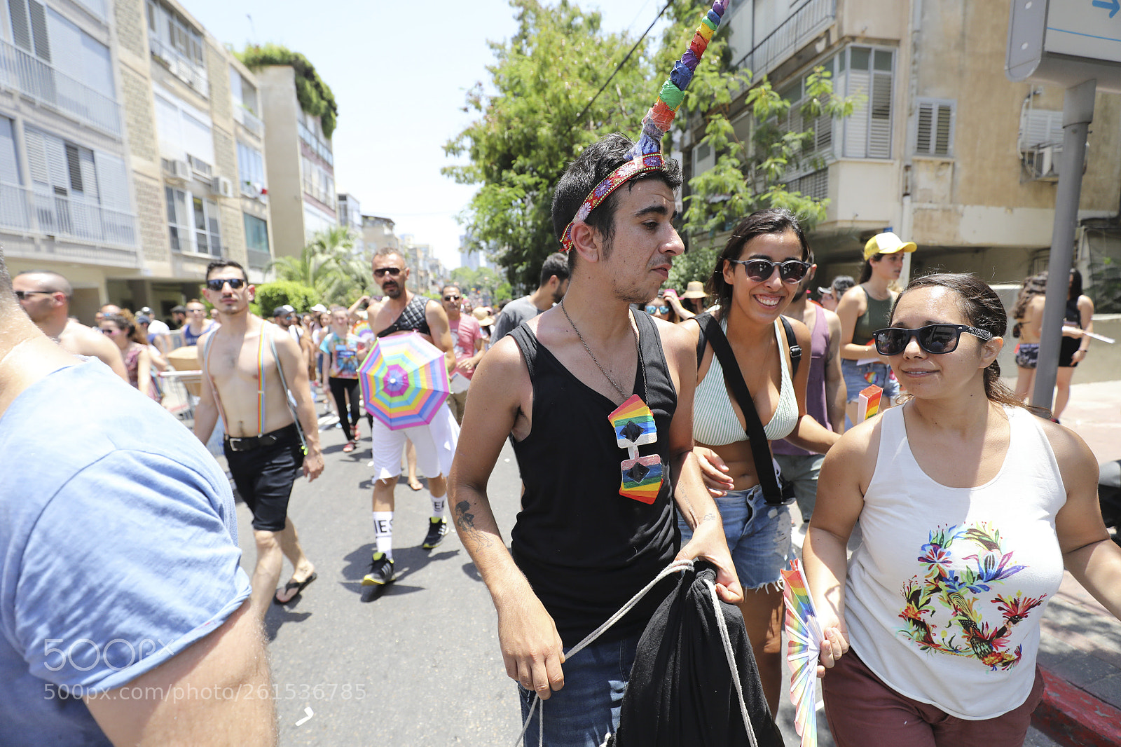 Canon EOS 5D Mark IV sample photo. Tel aviv pride parade 2018 photography