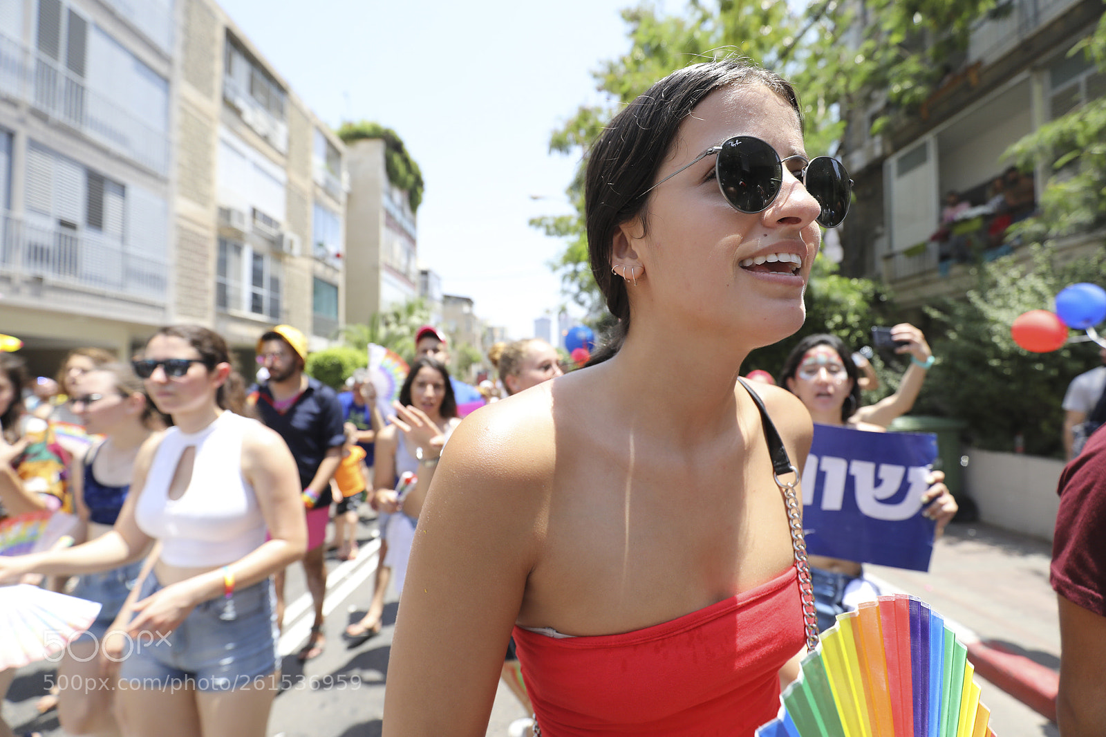 Canon EOS 5D Mark IV sample photo. Tel aviv pride parade 2018 photography