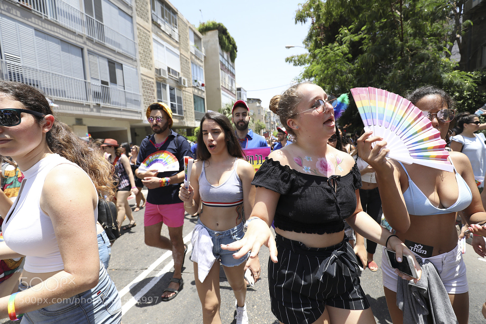 Canon EOS 5D Mark IV sample photo. Tel aviv pride parade 2018 photography