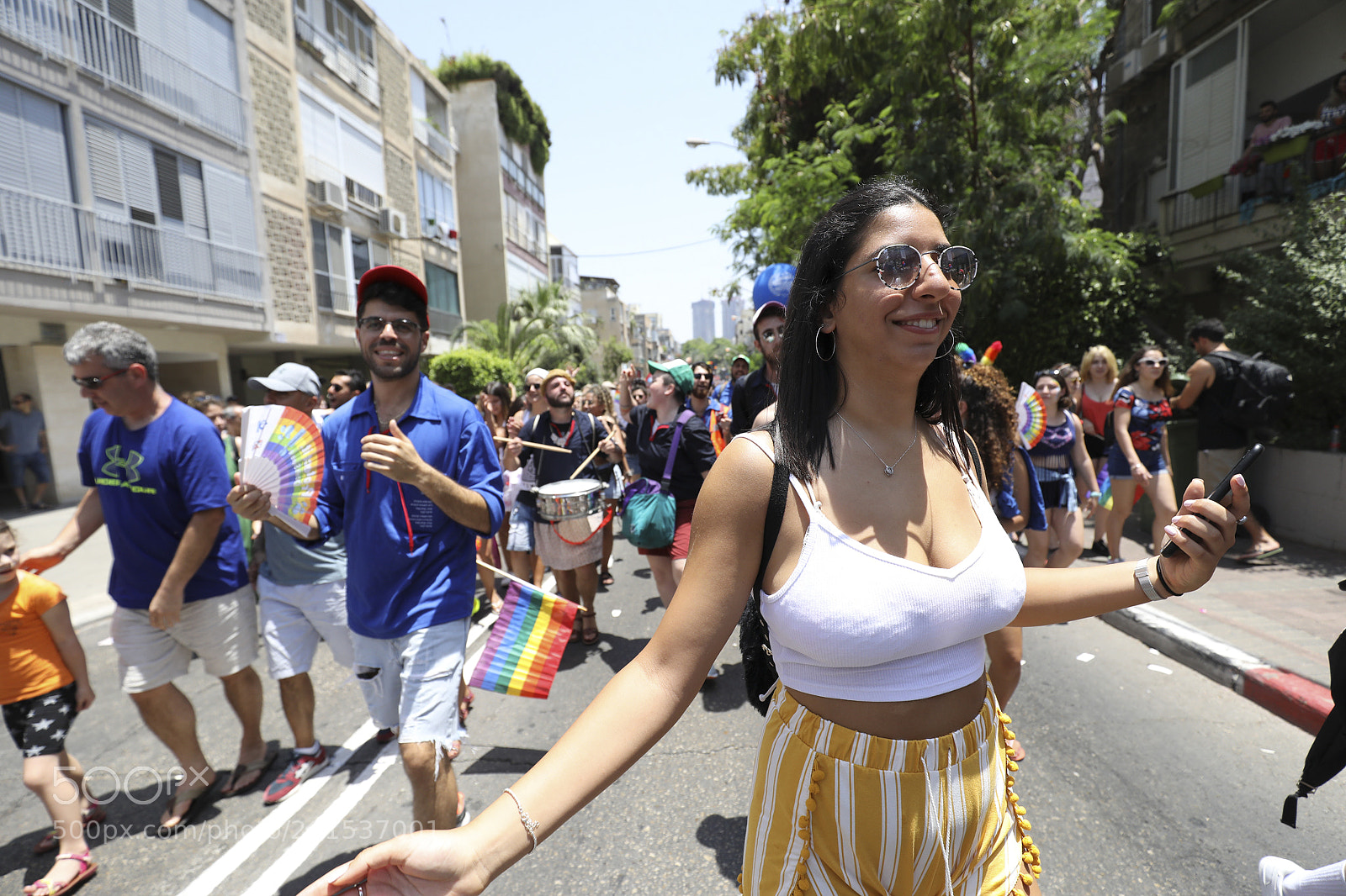 Canon EOS 5D Mark IV sample photo. Tel aviv pride parade 2018 photography