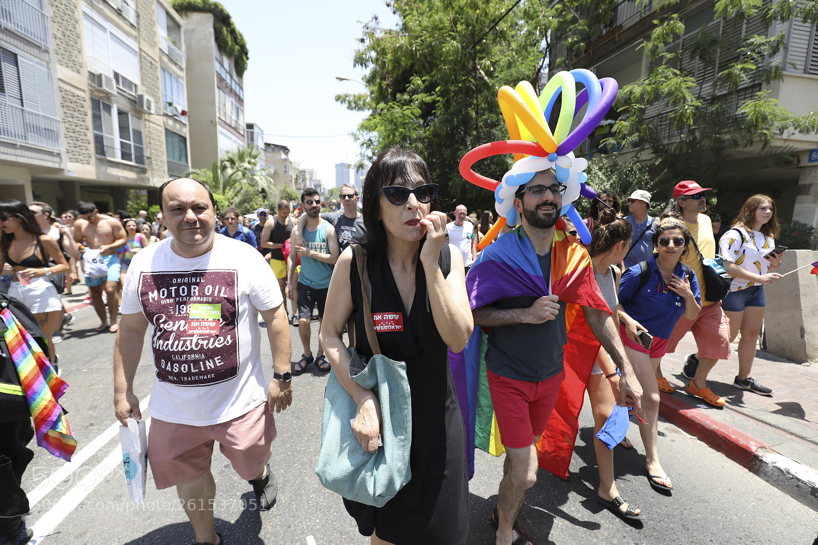 Canon EOS 5D Mark IV sample photo. Tel aviv pride parade 2018 photography