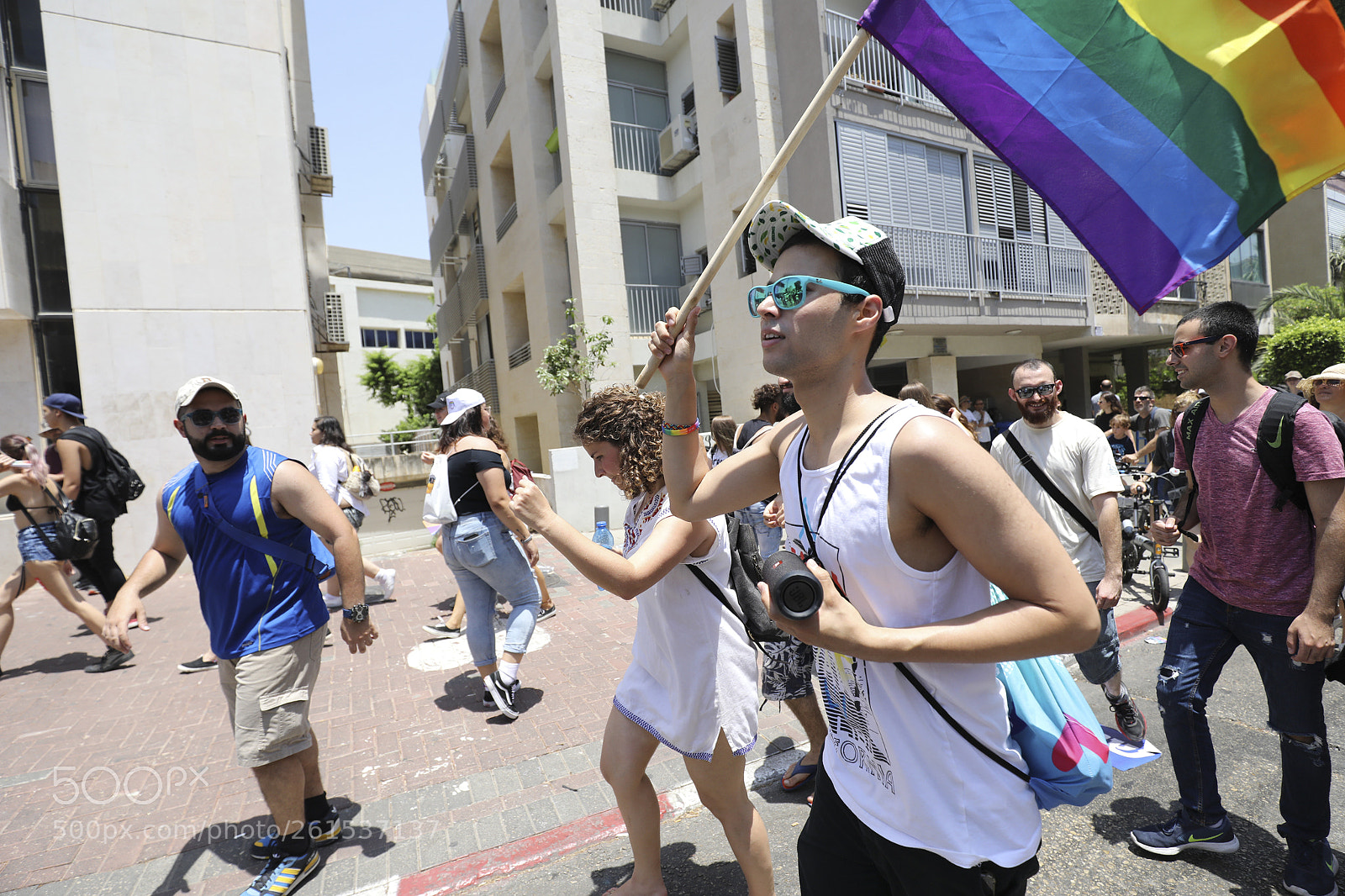 Canon EOS 5D Mark IV sample photo. Tel aviv pride parade 2018 photography