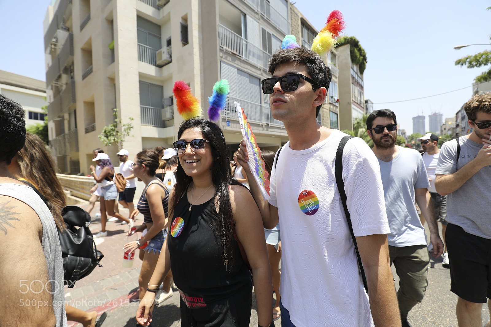 Canon EOS 5D Mark IV sample photo. Tel aviv pride parade 2018 photography