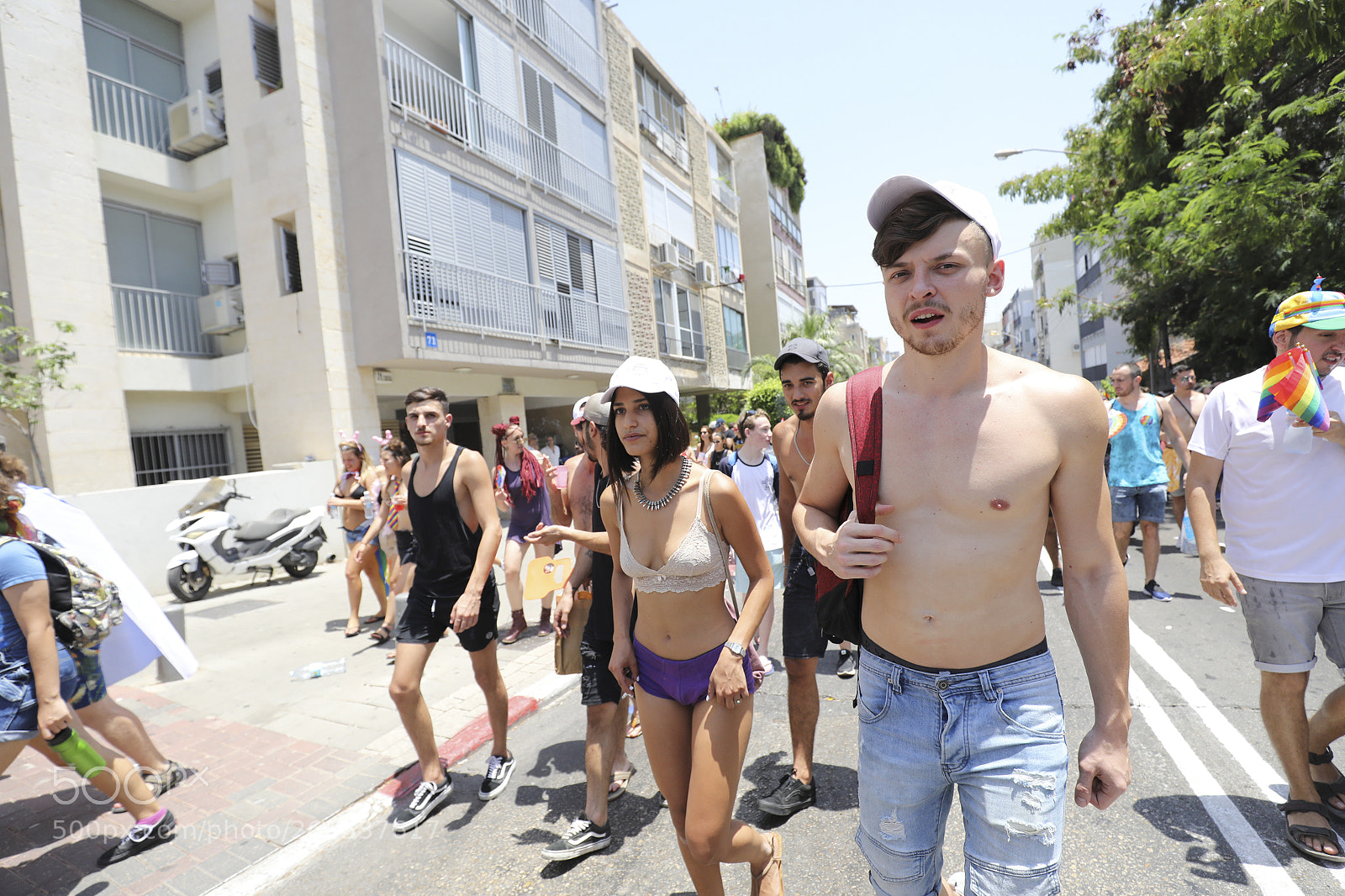 Canon EOS 5D Mark IV sample photo. Tel aviv pride parade 2018 photography