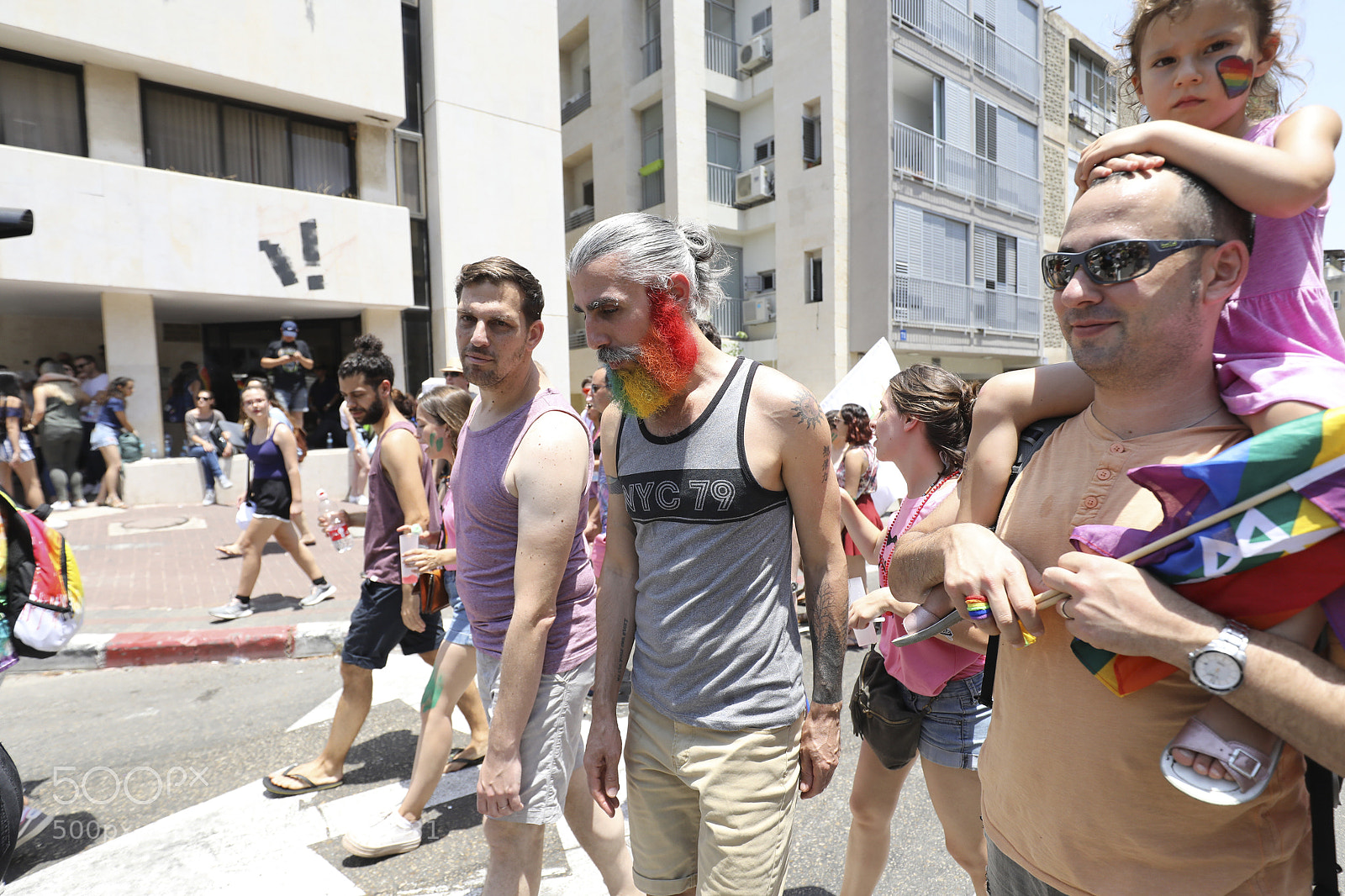 Canon EOS 5D Mark IV sample photo. Tel aviv pride parade 2018 photography
