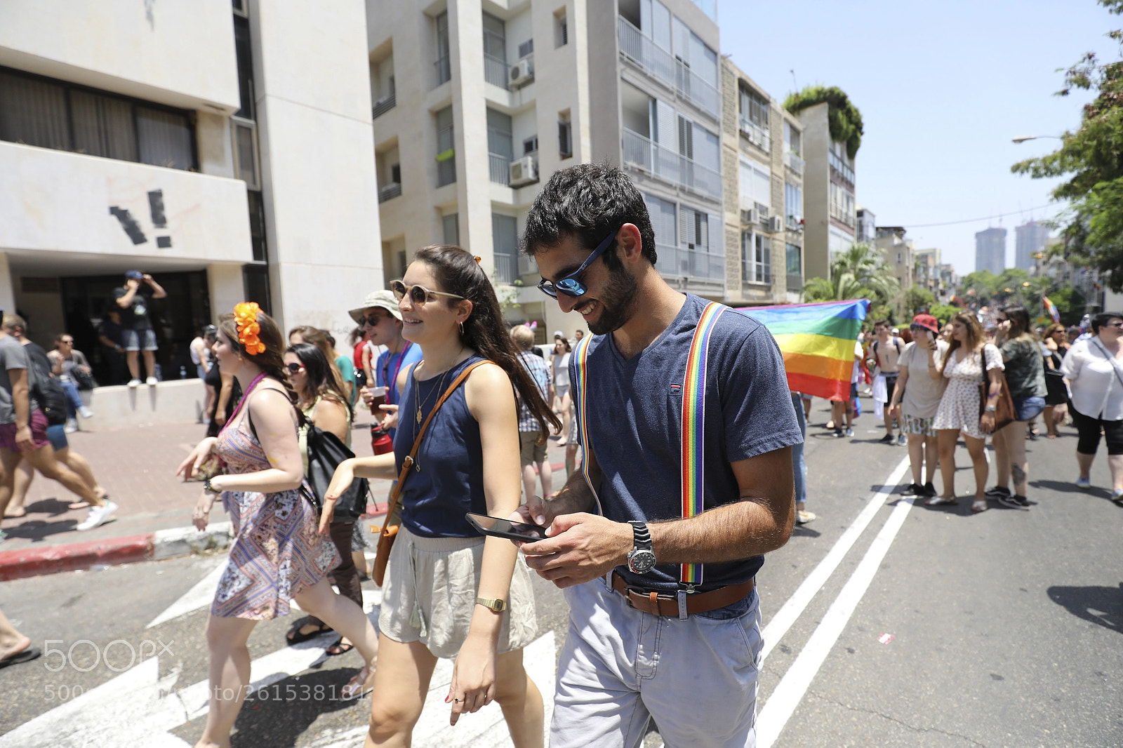 Canon EOS 5D Mark IV sample photo. Tel aviv pride parade 2018 photography