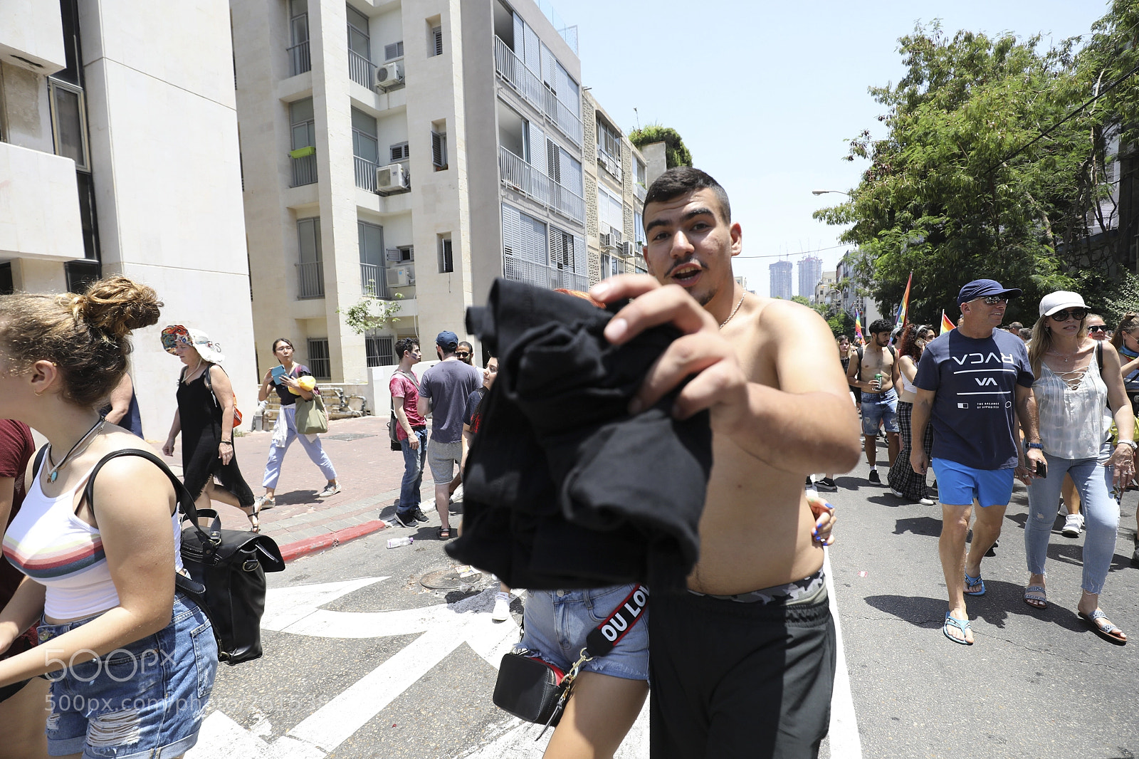 Canon EOS 5D Mark IV sample photo. Tel aviv pride parade 2018 photography