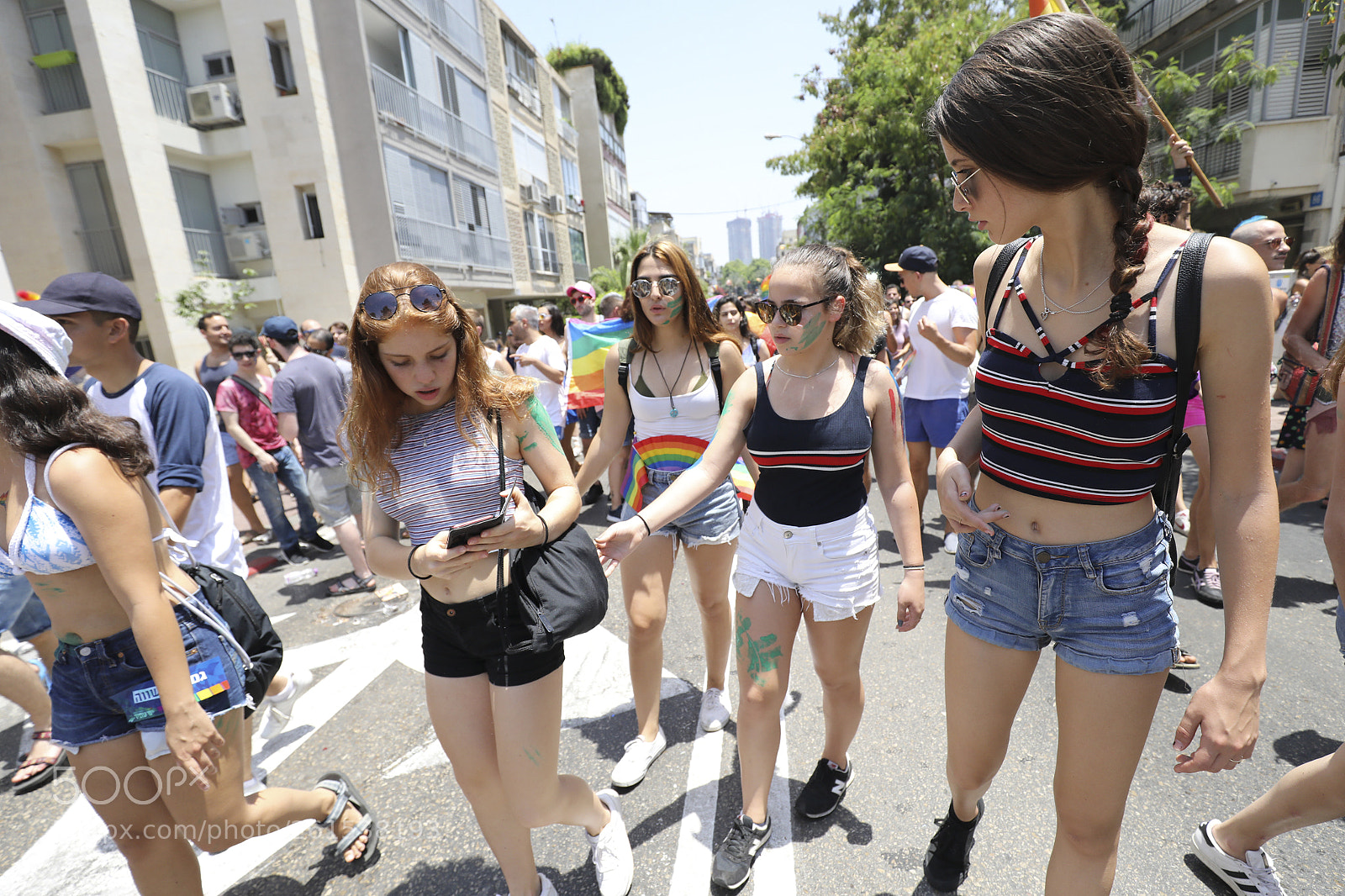 Canon EOS 5D Mark IV sample photo. Tel aviv pride parade 2018 photography