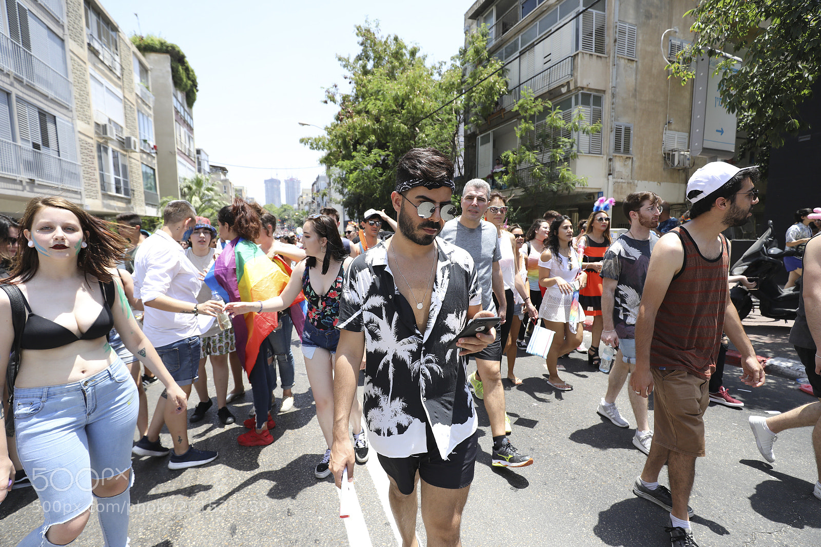 Canon EOS 5D Mark IV sample photo. Tel aviv pride parade 2018 photography