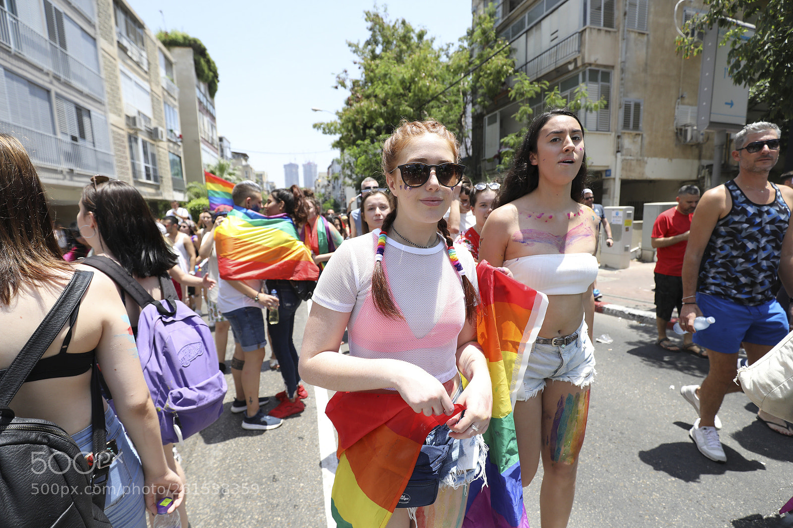 Canon EOS 5D Mark IV sample photo. Tel aviv pride parade 2018 photography