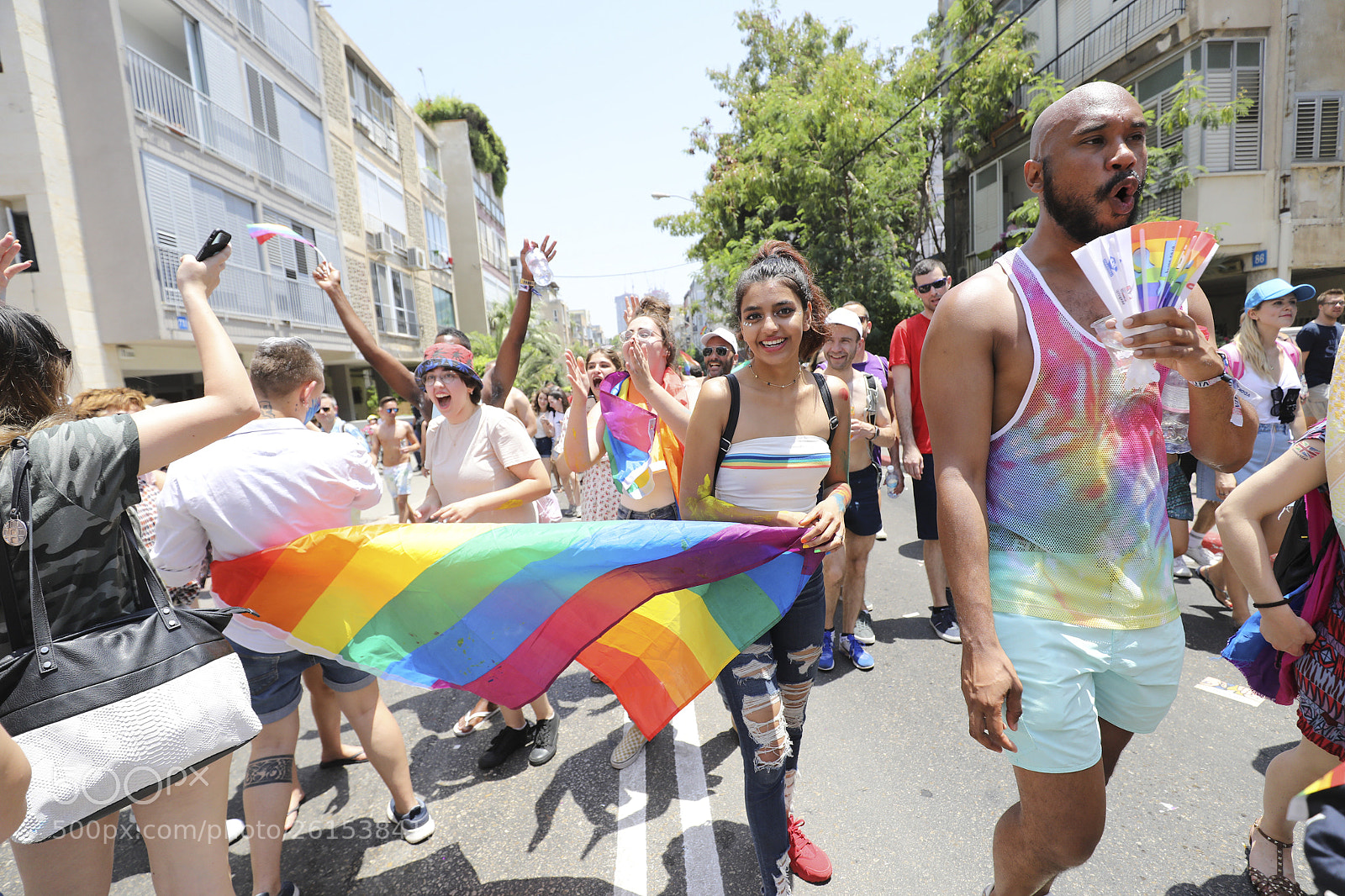 Canon EOS 5D Mark IV sample photo. Tel aviv pride parade 2018 photography