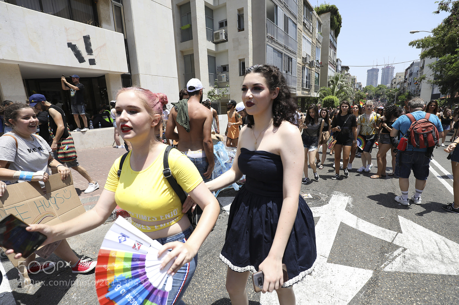 Canon EOS 5D Mark IV sample photo. Tel aviv pride parade 2018 photography