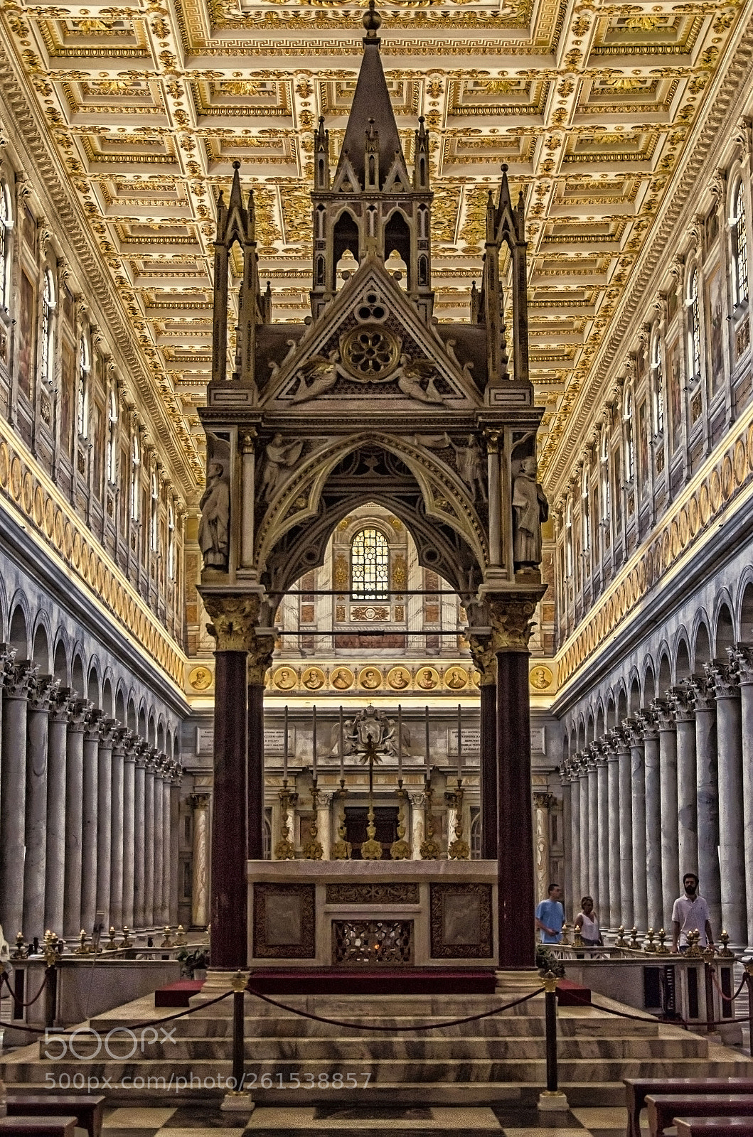 Nikon D7000 sample photo. Interno basilica san paolo photography