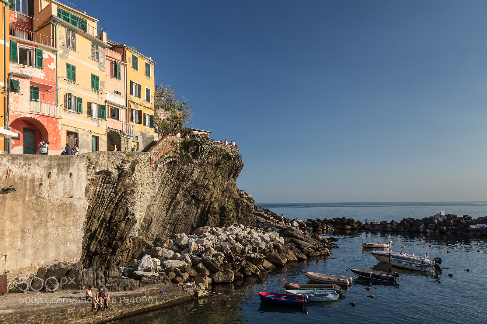 Canon EOS 6D sample photo. Riomaggiore port photography