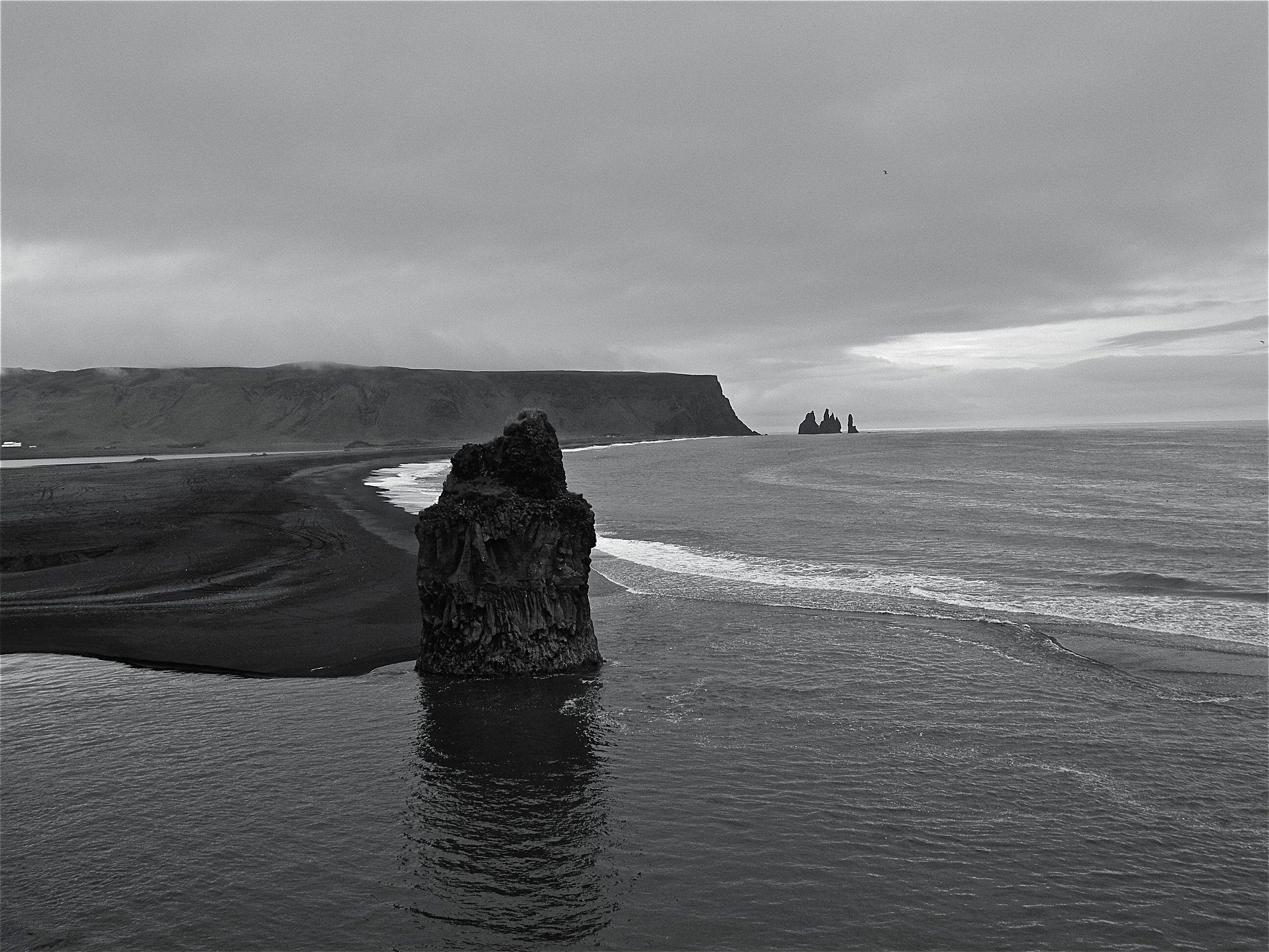 Pentax Optio P80 sample photo. Vik iceland photography