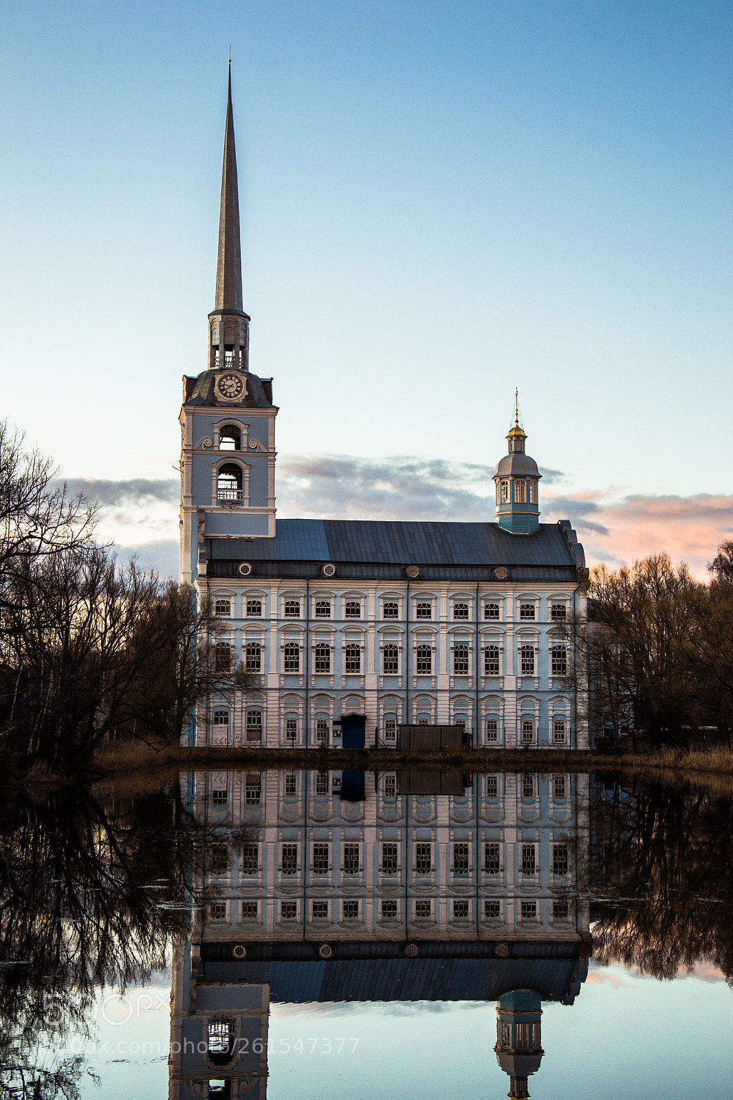 Nikon D3100 sample photo. Palace at sunset photography