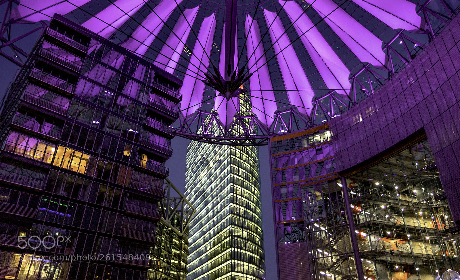 Canon EOS 70D sample photo. Sony center, berlin. photography