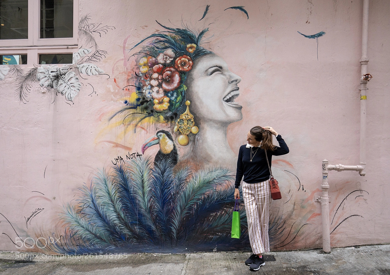 Sony a7R II sample photo. Street art hong kong  photography