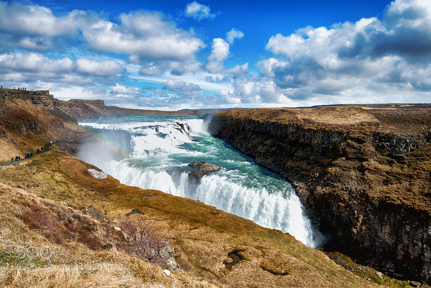 Nikon D800 sample photo. Gullfoss photography