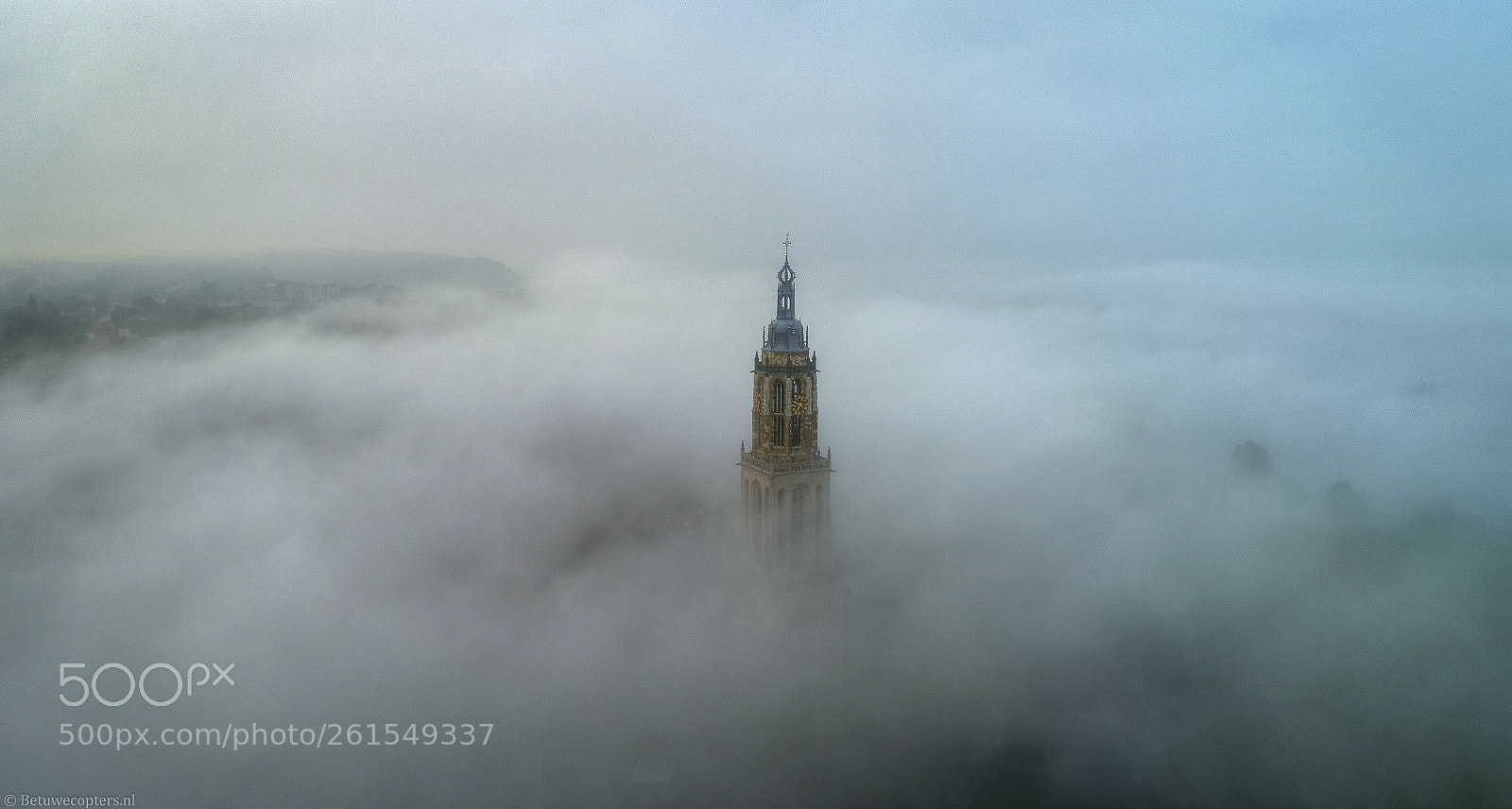 DJI FC6310 sample photo. Above the fog photography