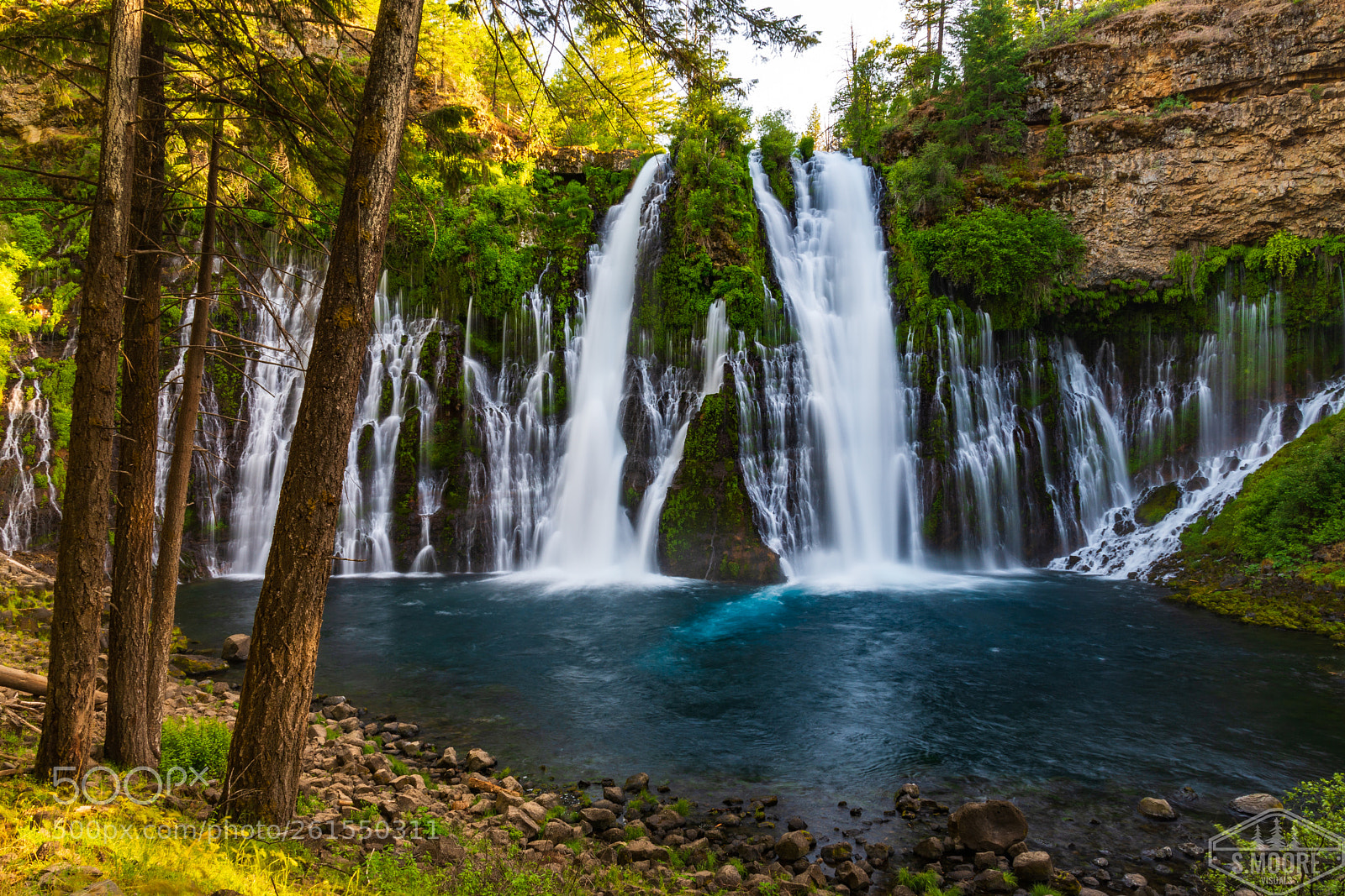 Nikon D7200 sample photo. Burney falls photography
