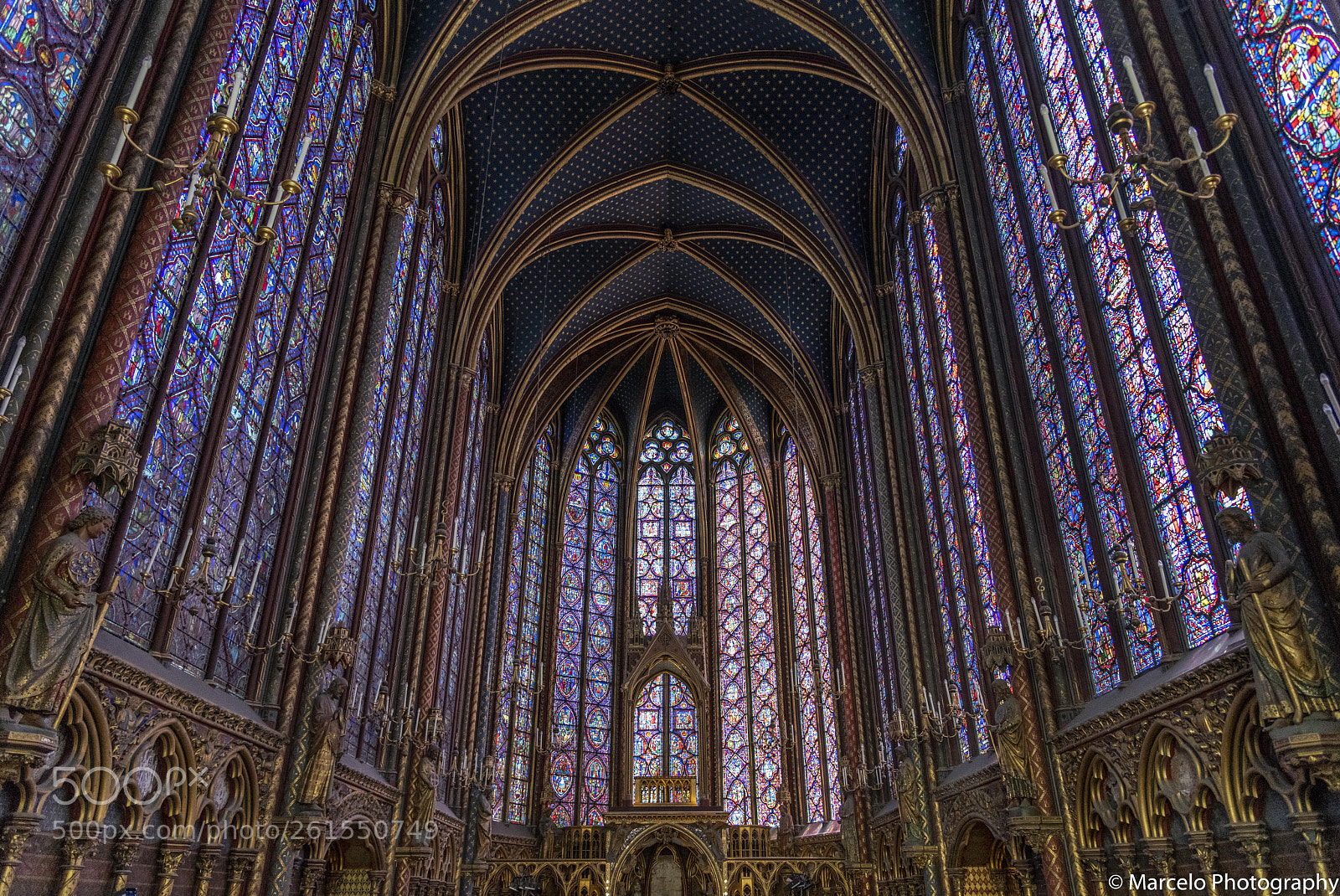 Nikon D850 sample photo. Sainte-chapelle photography