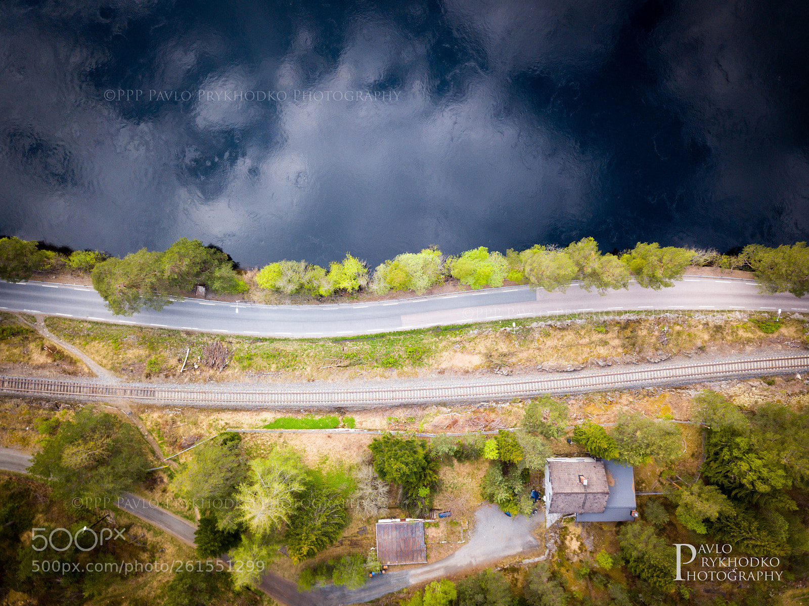 DJI FC220 sample photo. Roads photography