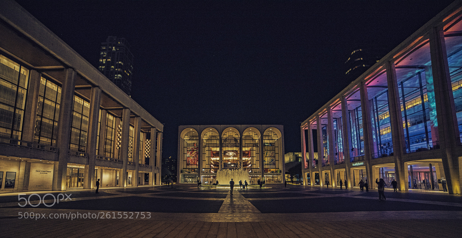 Nikon D750 sample photo. Lincon center photography