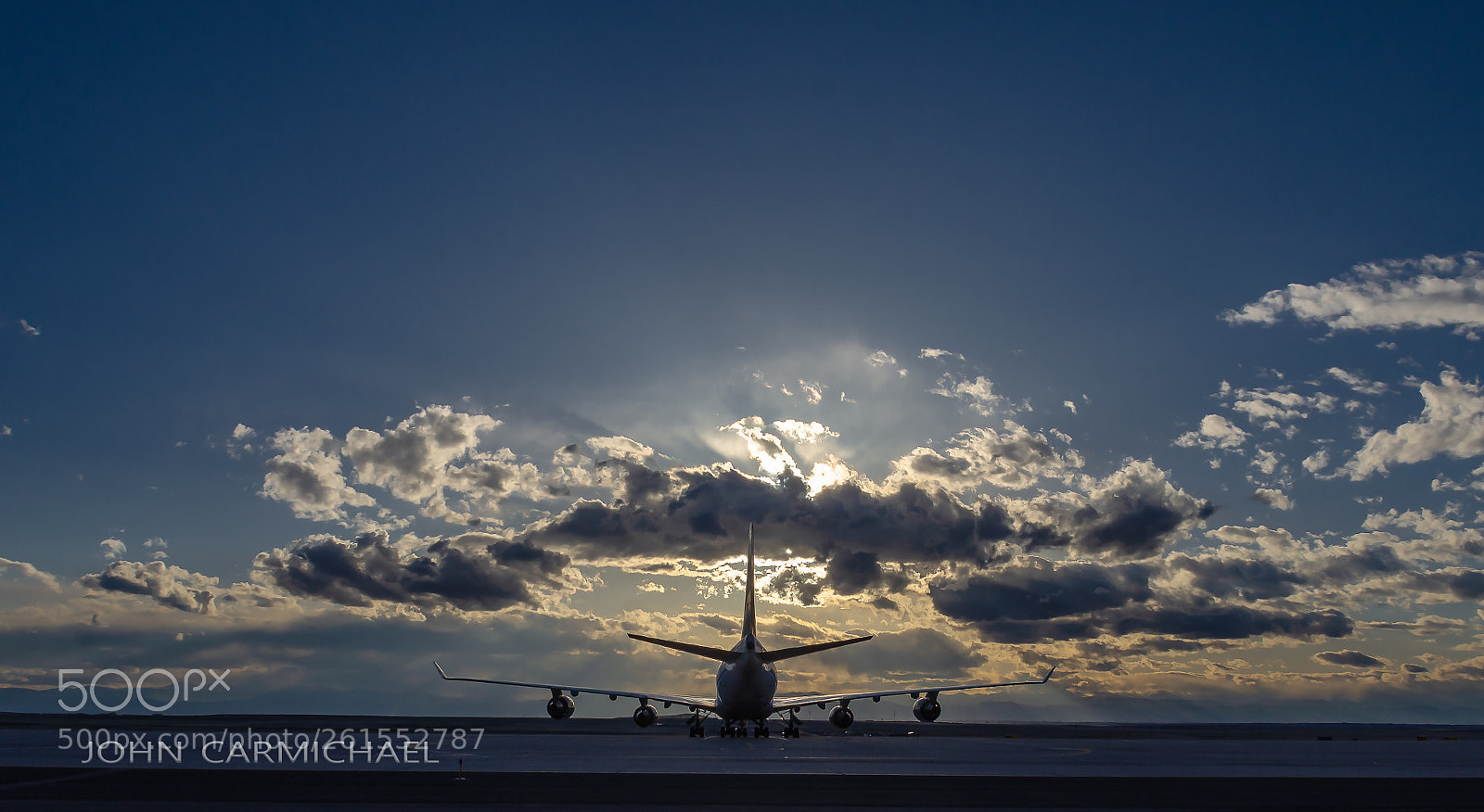 Nikon D7000 sample photo. 747 sunset photography