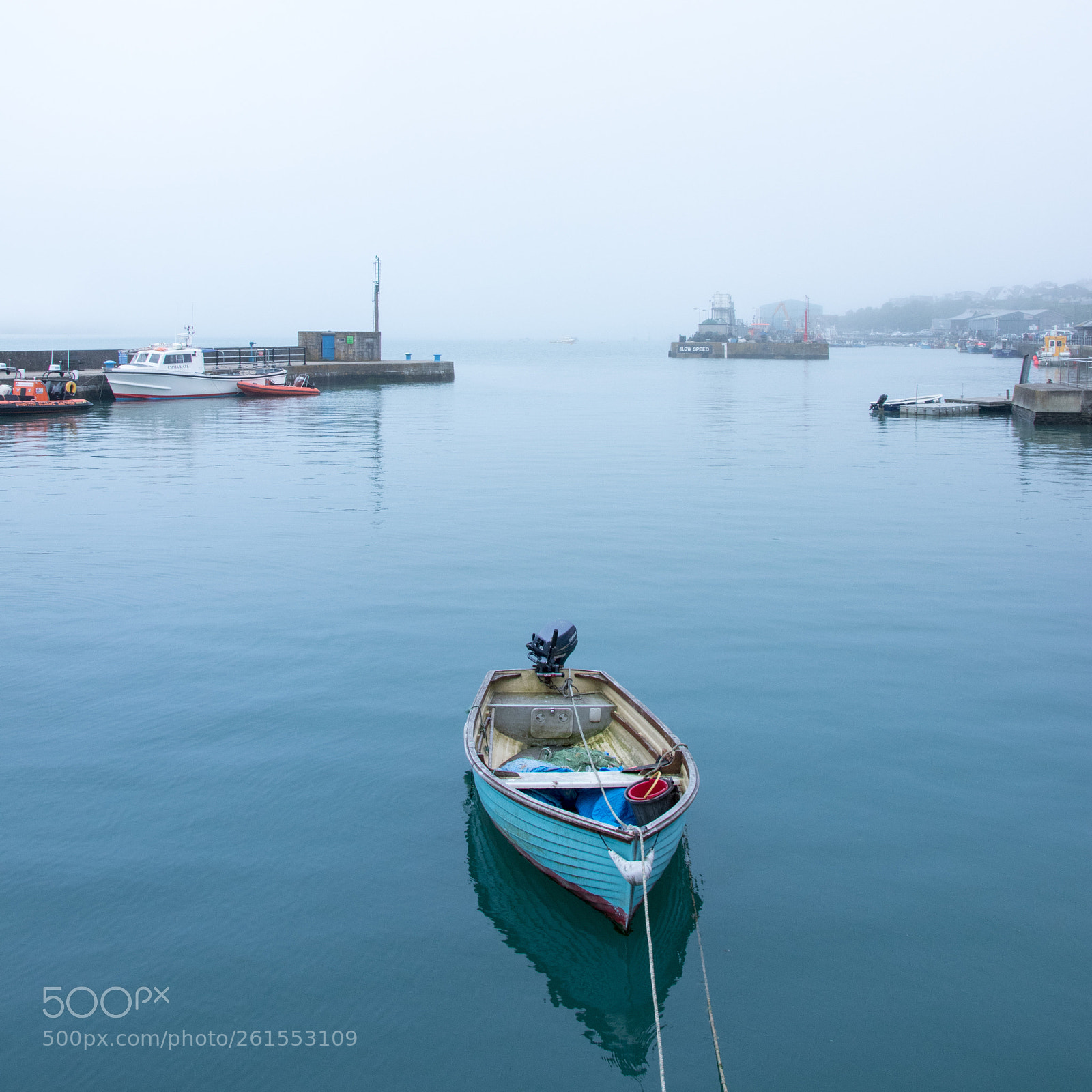 Canon EOS 80D sample photo. Boat in fog photography