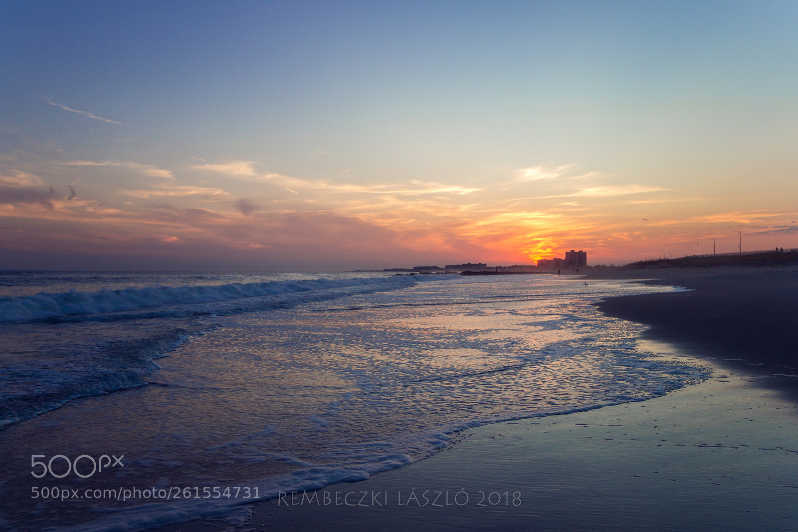 Canon EOS 700D (EOS Rebel T5i / EOS Kiss X7i) sample photo. Sunset on rockaway beach photography