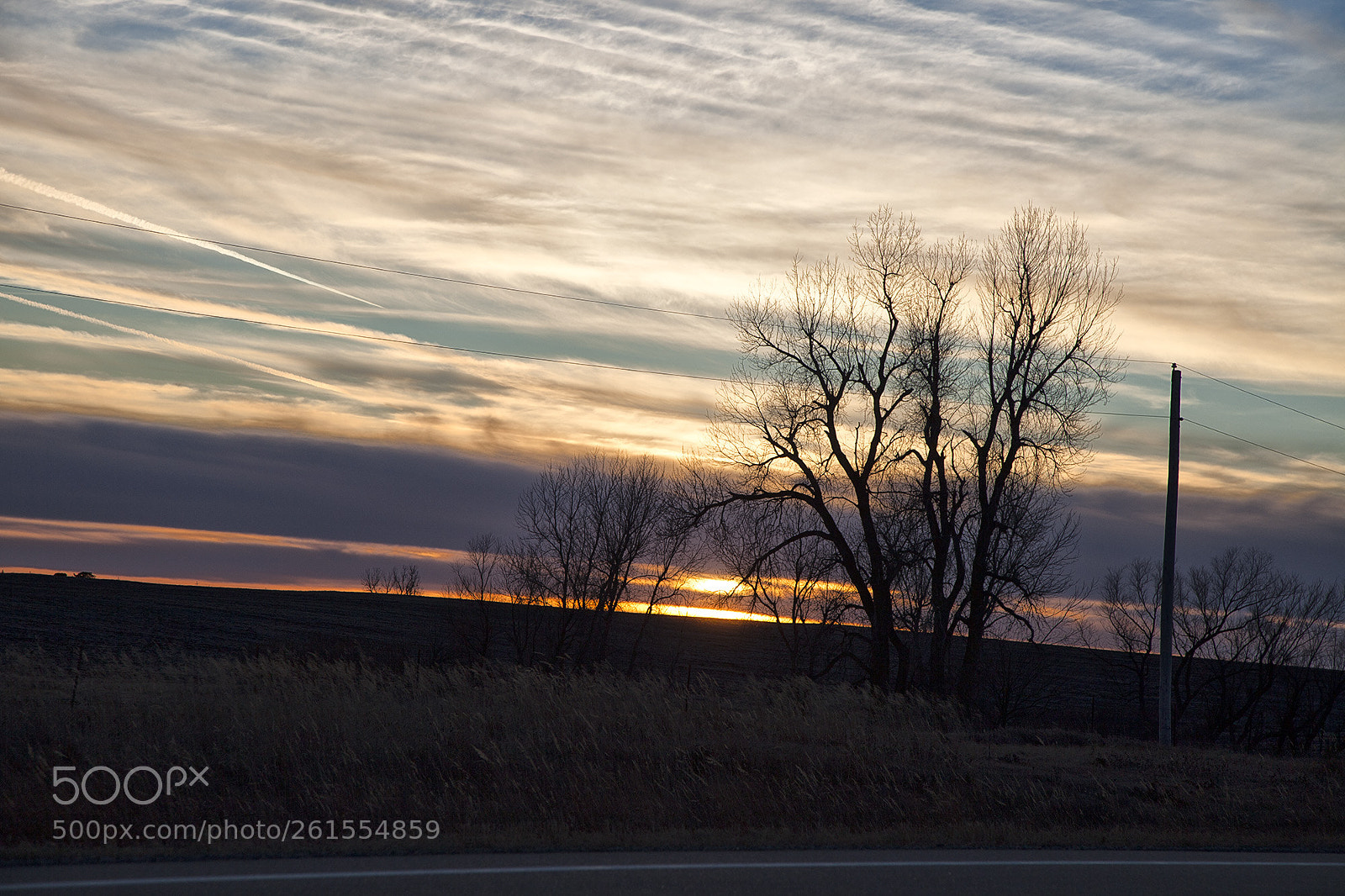 Canon EOS 5D Mark II sample photo. Prairie sunset photography