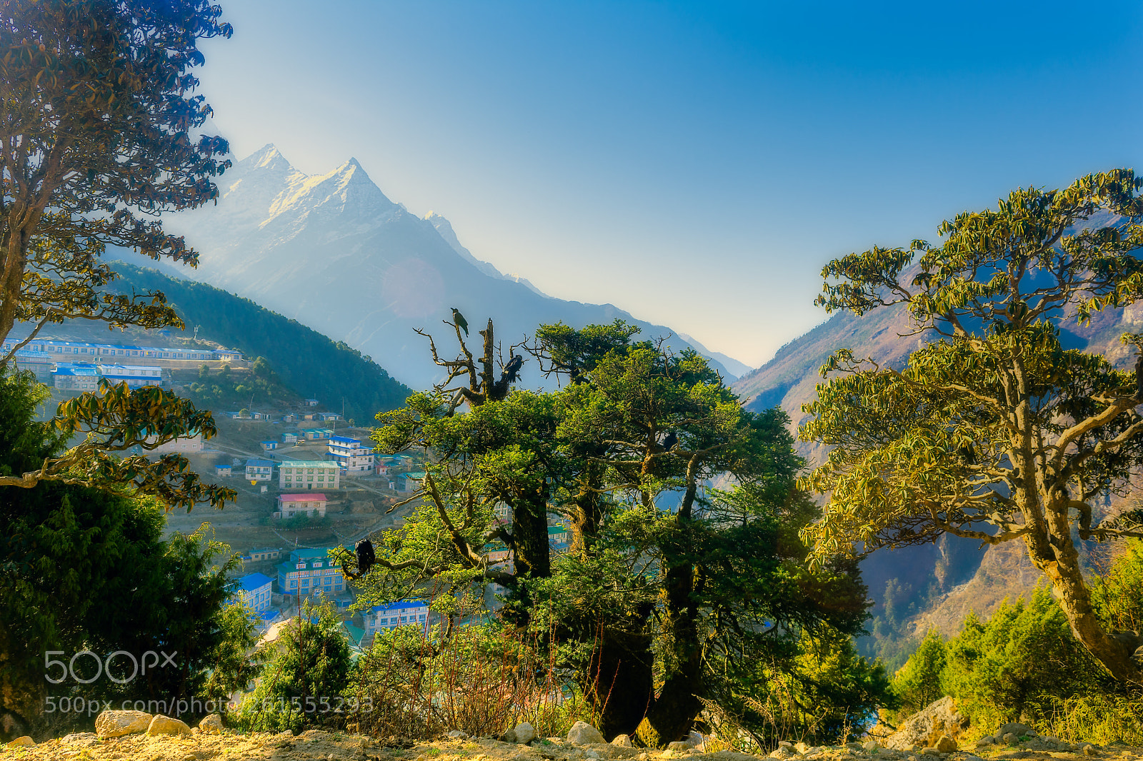 Nikon D7200 sample photo. Namche bazar photography