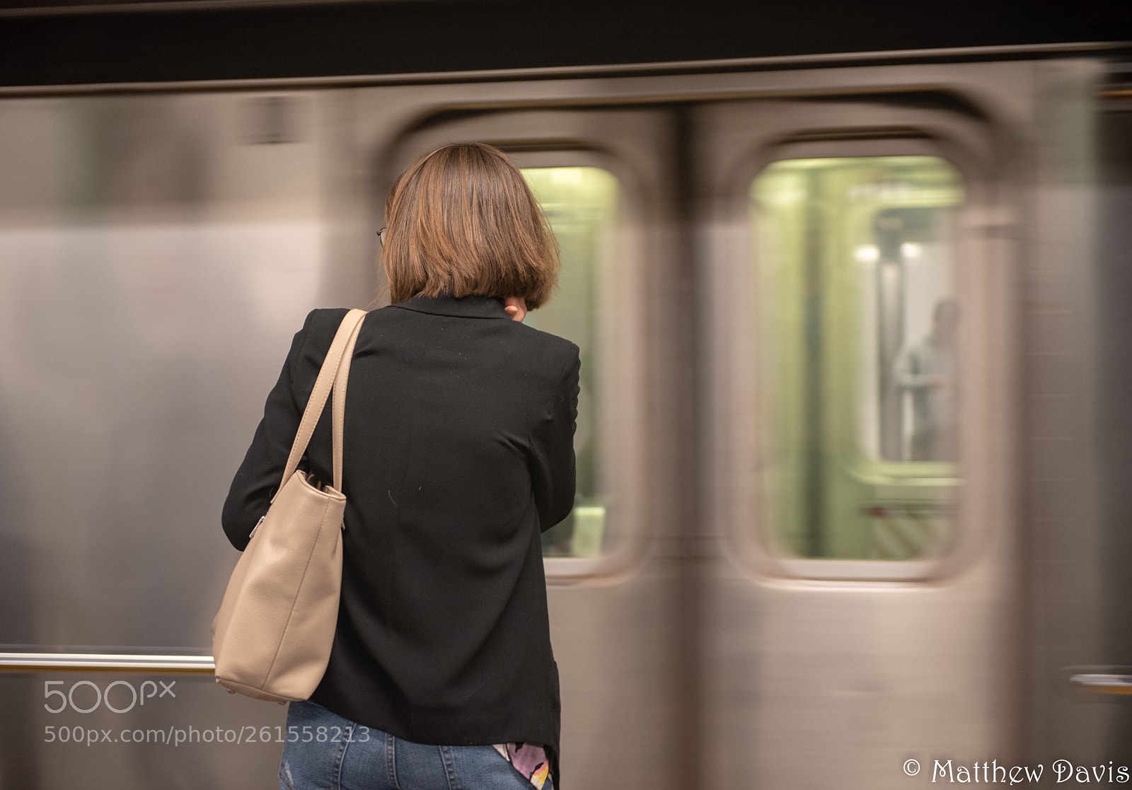 Nikon D750 sample photo. Moving subway photography