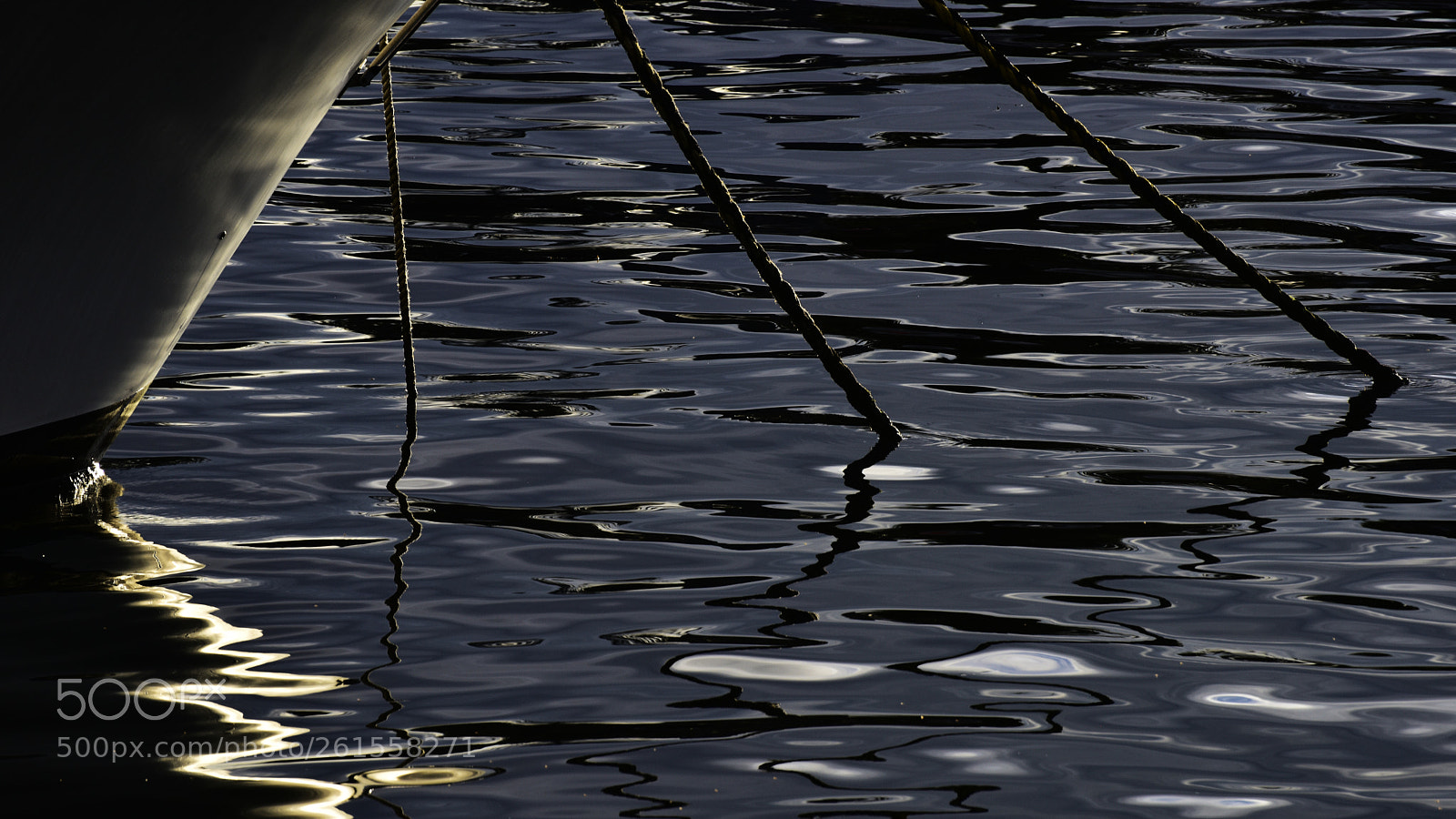 Nikon D810 sample photo. Soft harbour ripples photography