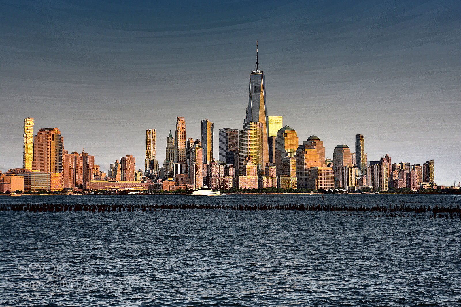 Nikon D3400 sample photo. Freedom tower at sunset photography