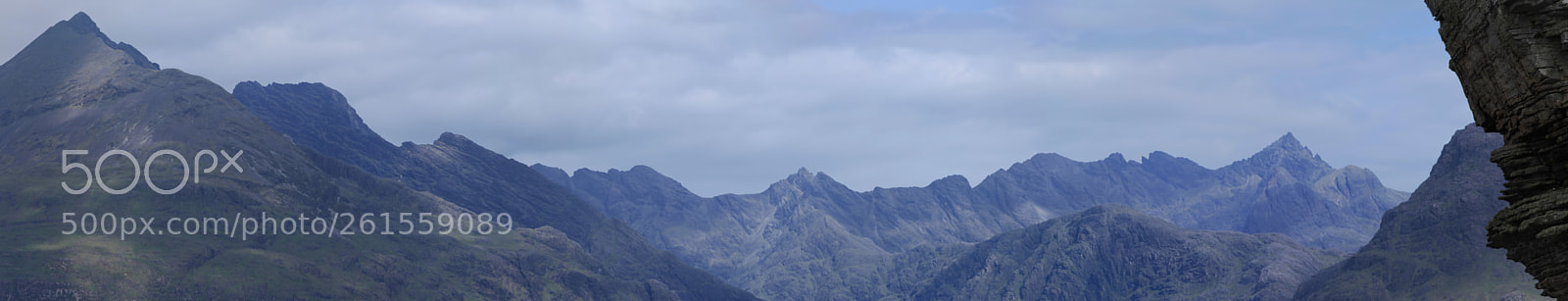 Canon EOS 5D Mark II sample photo. Cuillin from elgol photography