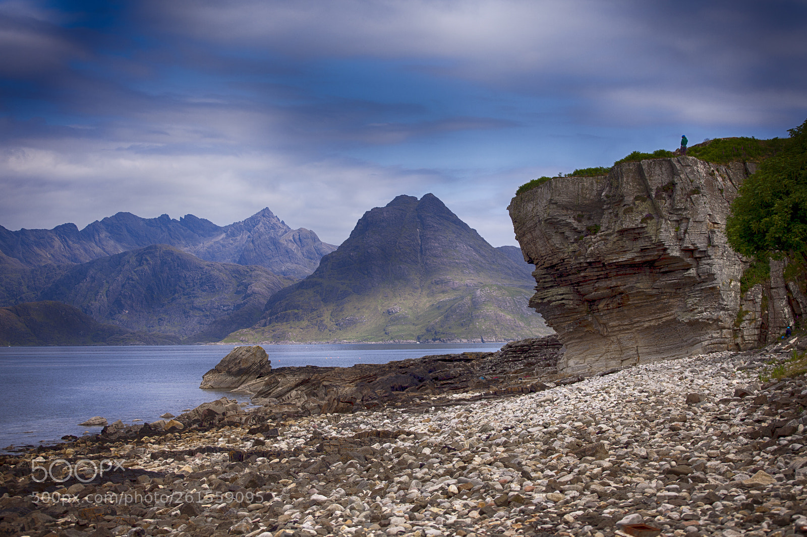 Canon EOS 5D Mark II sample photo. Elgol beach photography