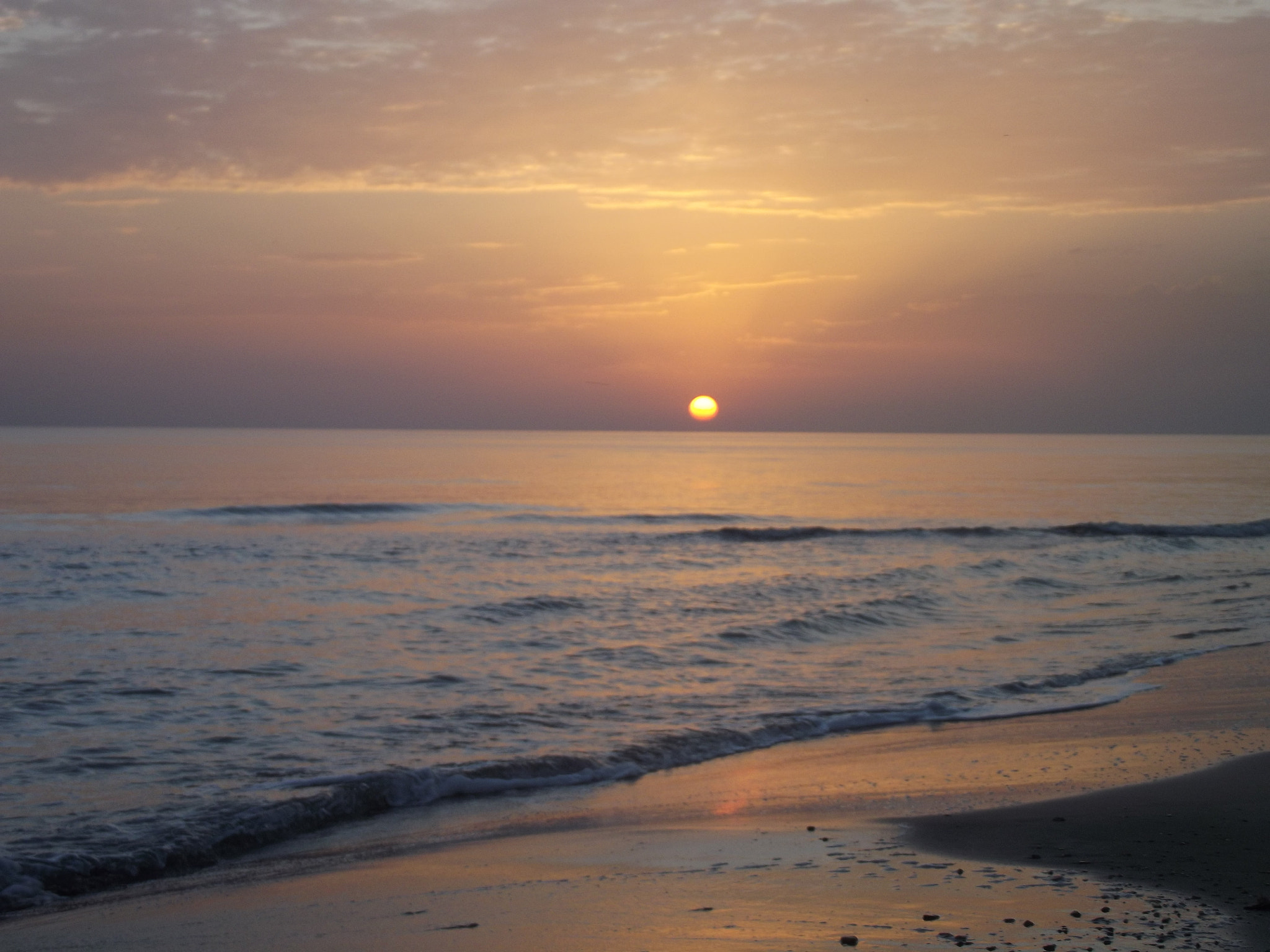 FujiFilm FinePix S2950 (FinePix S2990) sample photo. L'horizon a la plage du rafraf en tunisie photography