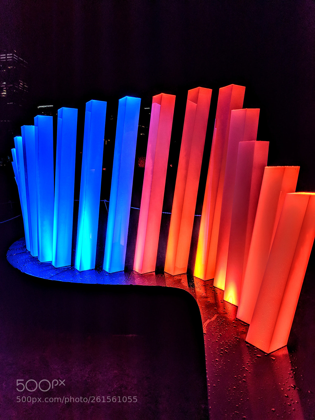 Google Pixel sample photo. Wave bars photography