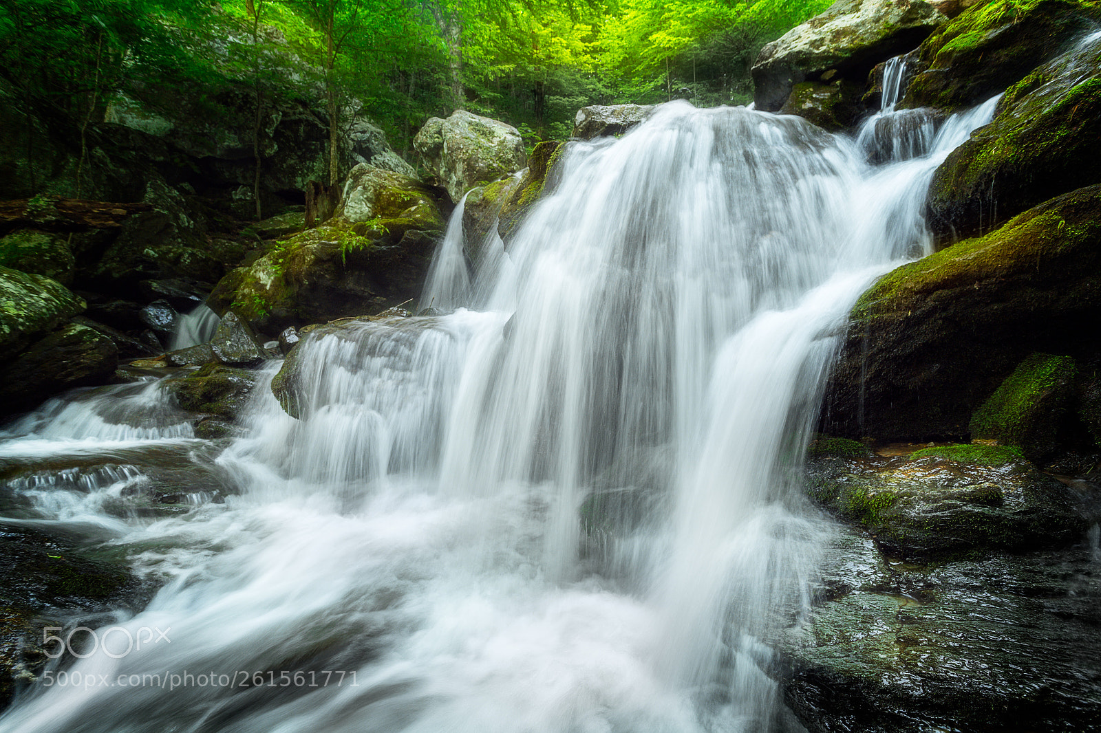 Canon EOS 6D sample photo. Dark hollow waterfall photography