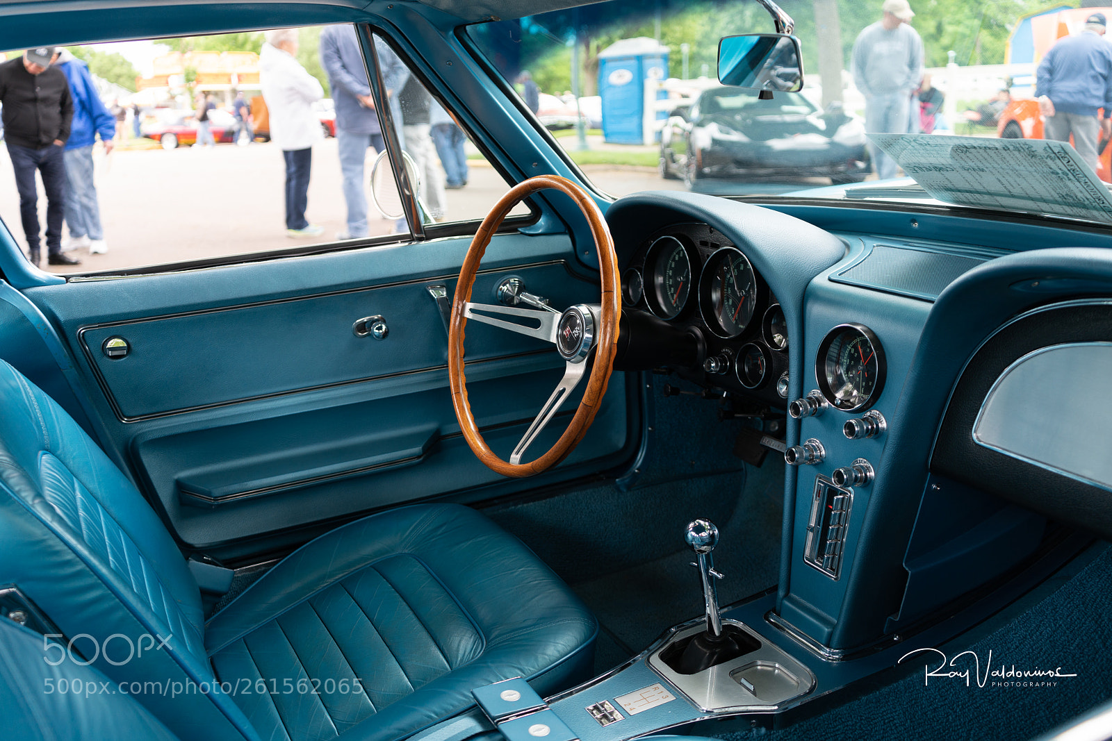 Sony a7R II sample photo. 67 corvette interior photography