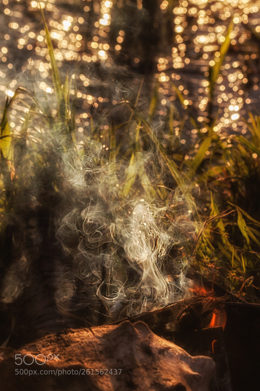 Canon EOS 5D Mark II sample photo. Smoke photography
