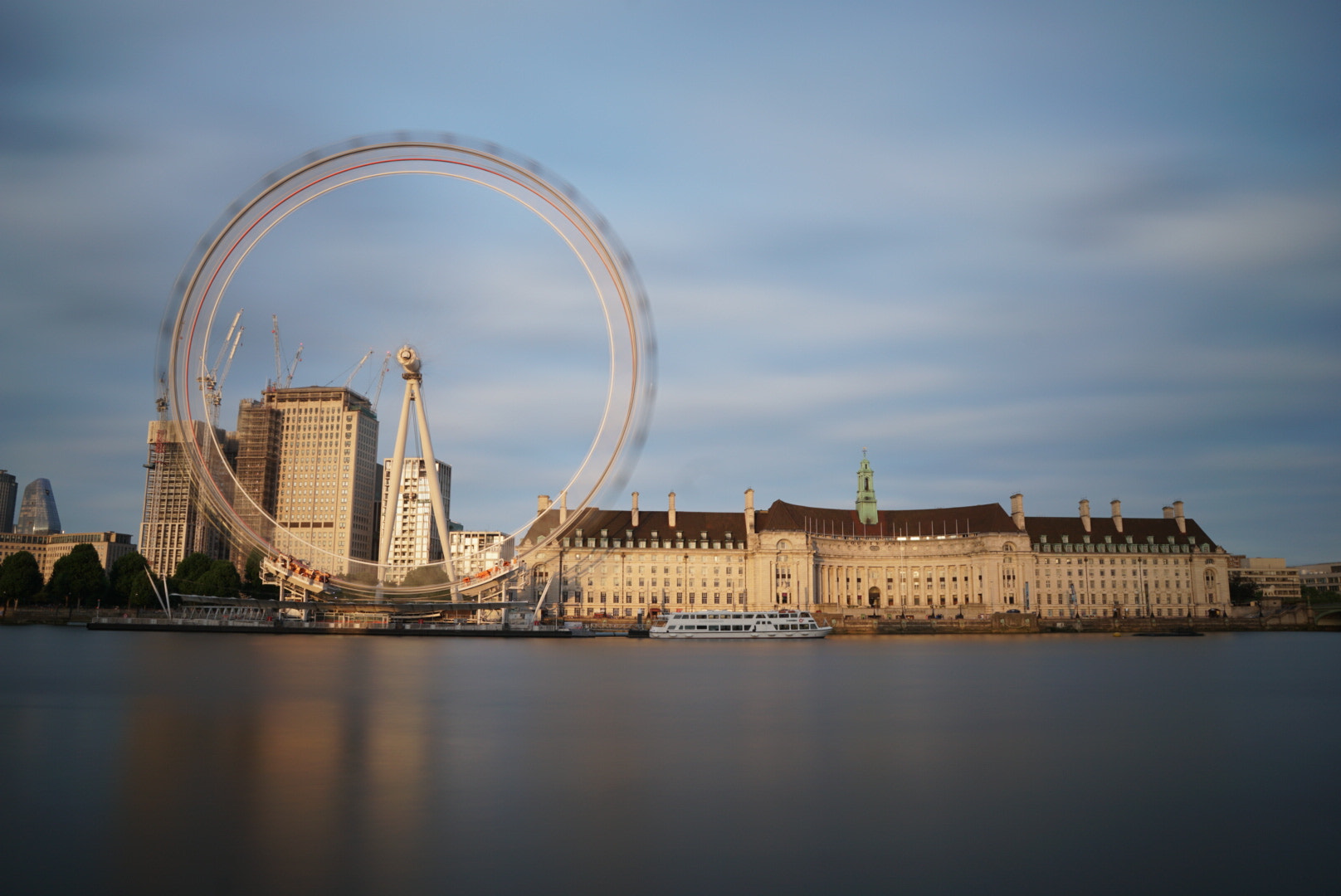 Sony a6500 sample photo. The london eye photography