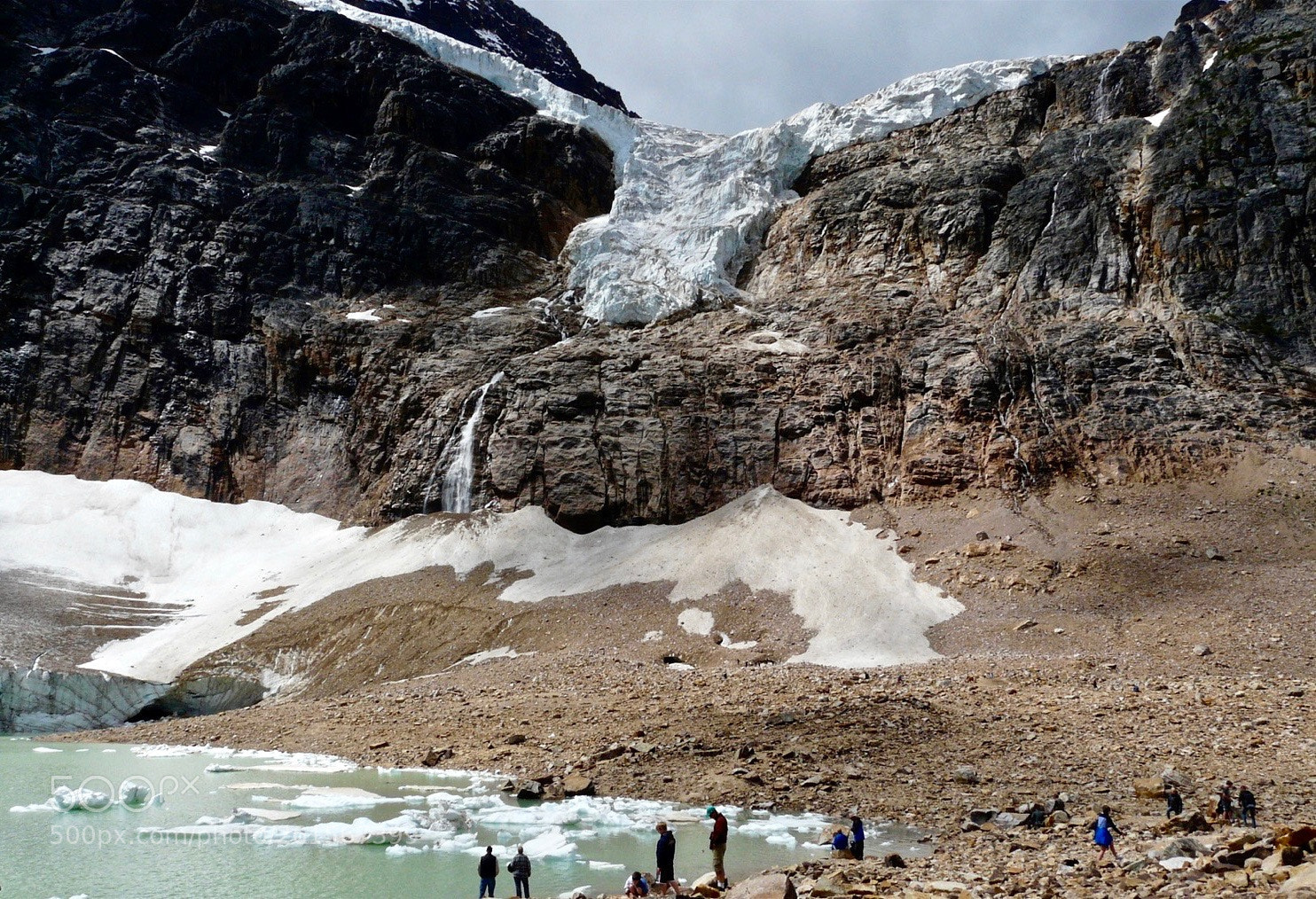 Panasonic DMC-FZ18 sample photo. Shrinking angel glacier photography