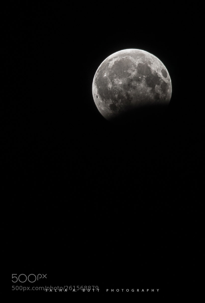 Nikon D5000 sample photo. Lunar eclipse... photography