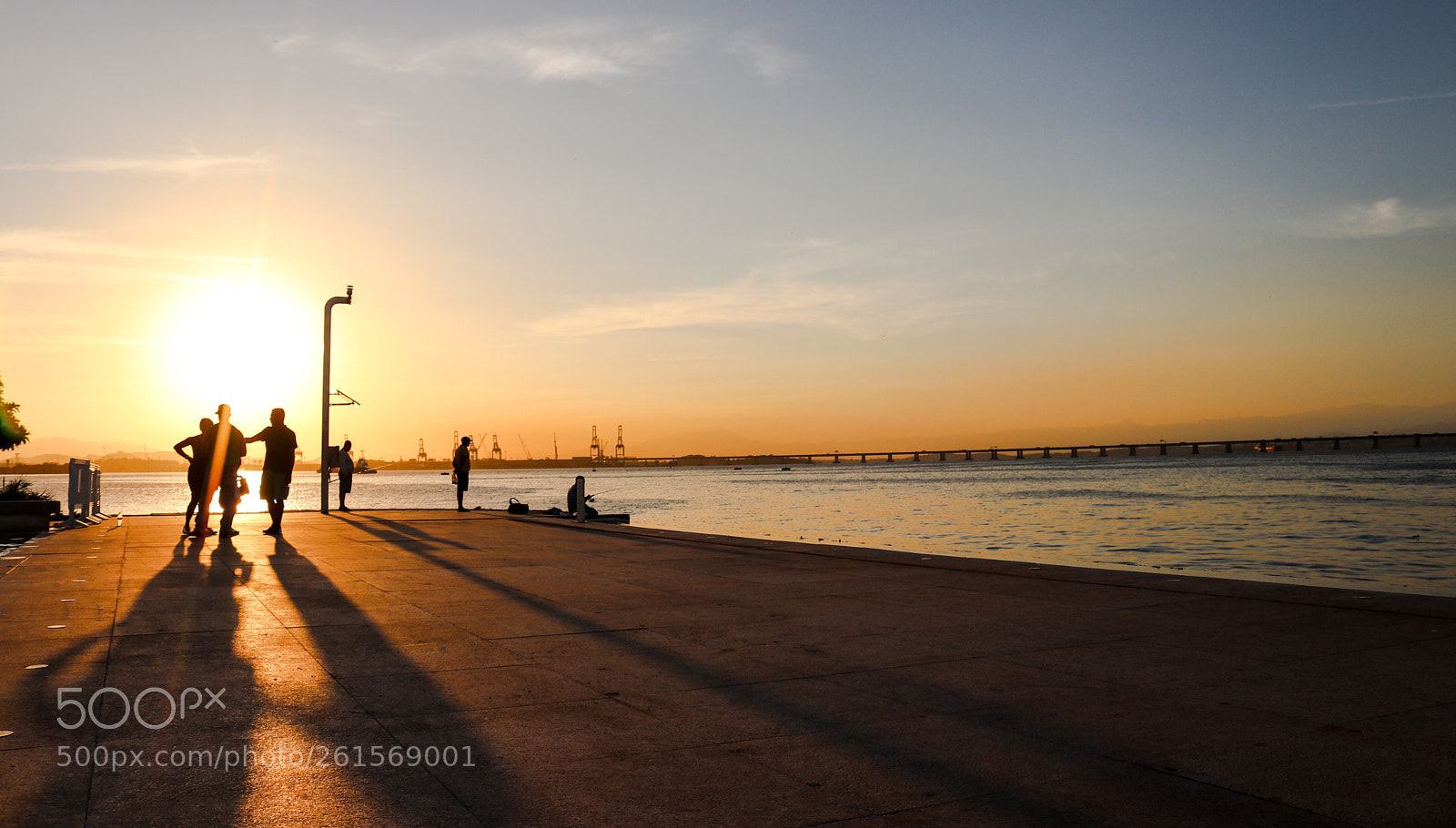 Canon EOS 80D sample photo. Sunset at pier mauá. photography