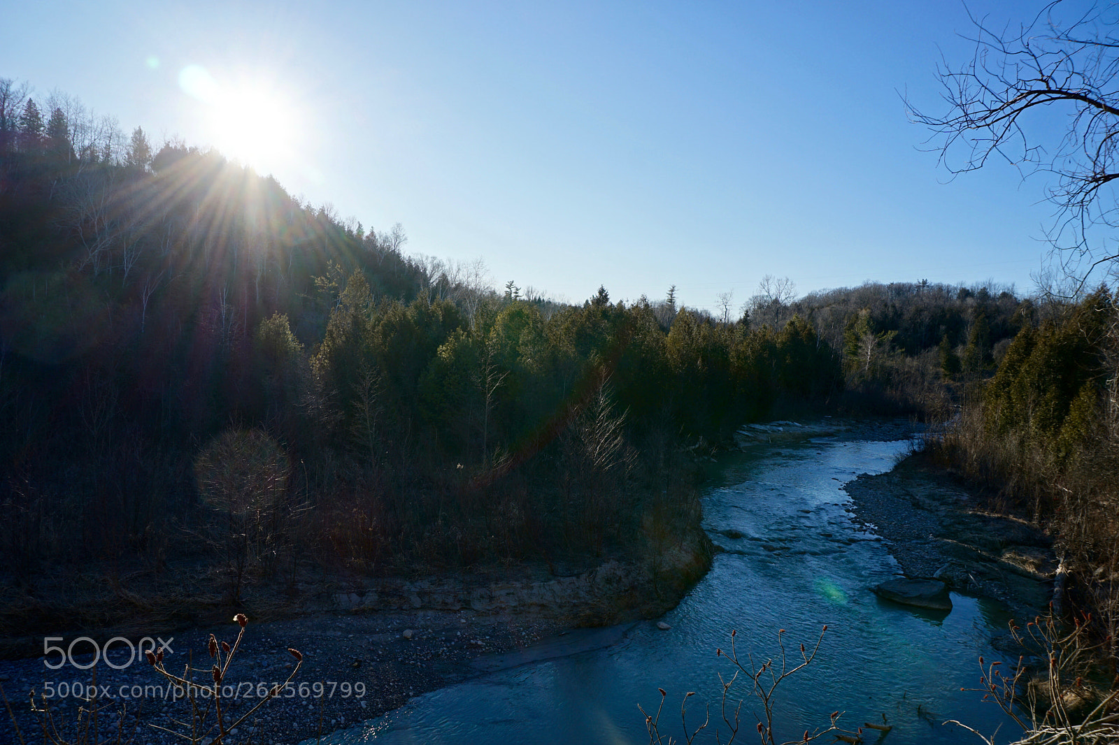 Sony a6000 sample photo. Sunset river photography